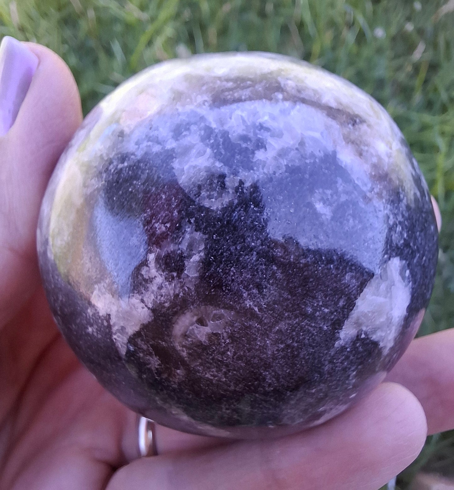 Orthoceras Sphere, Fossil (Ref: OS2)