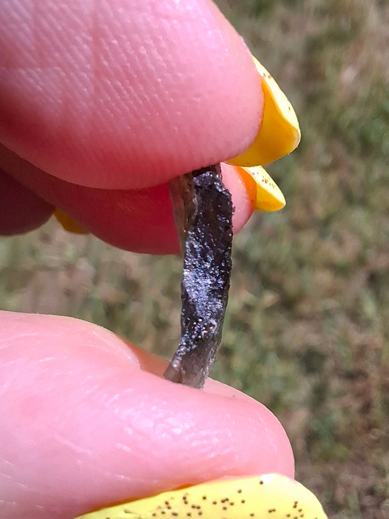 Moldavite Piece, 0.48g, Tektite (Ref: 1480)