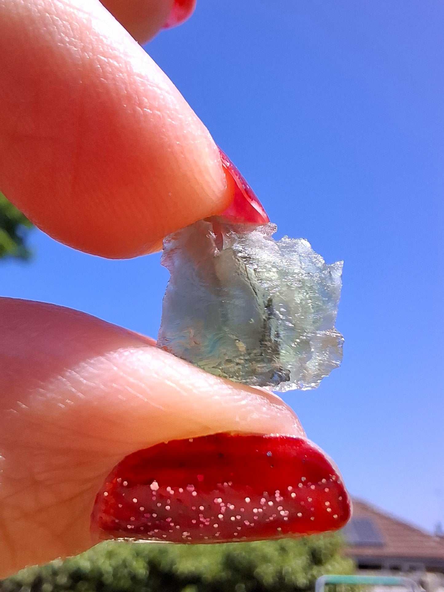 Moldavite Piece, 0.60g, Tektite (Ref: 1473)