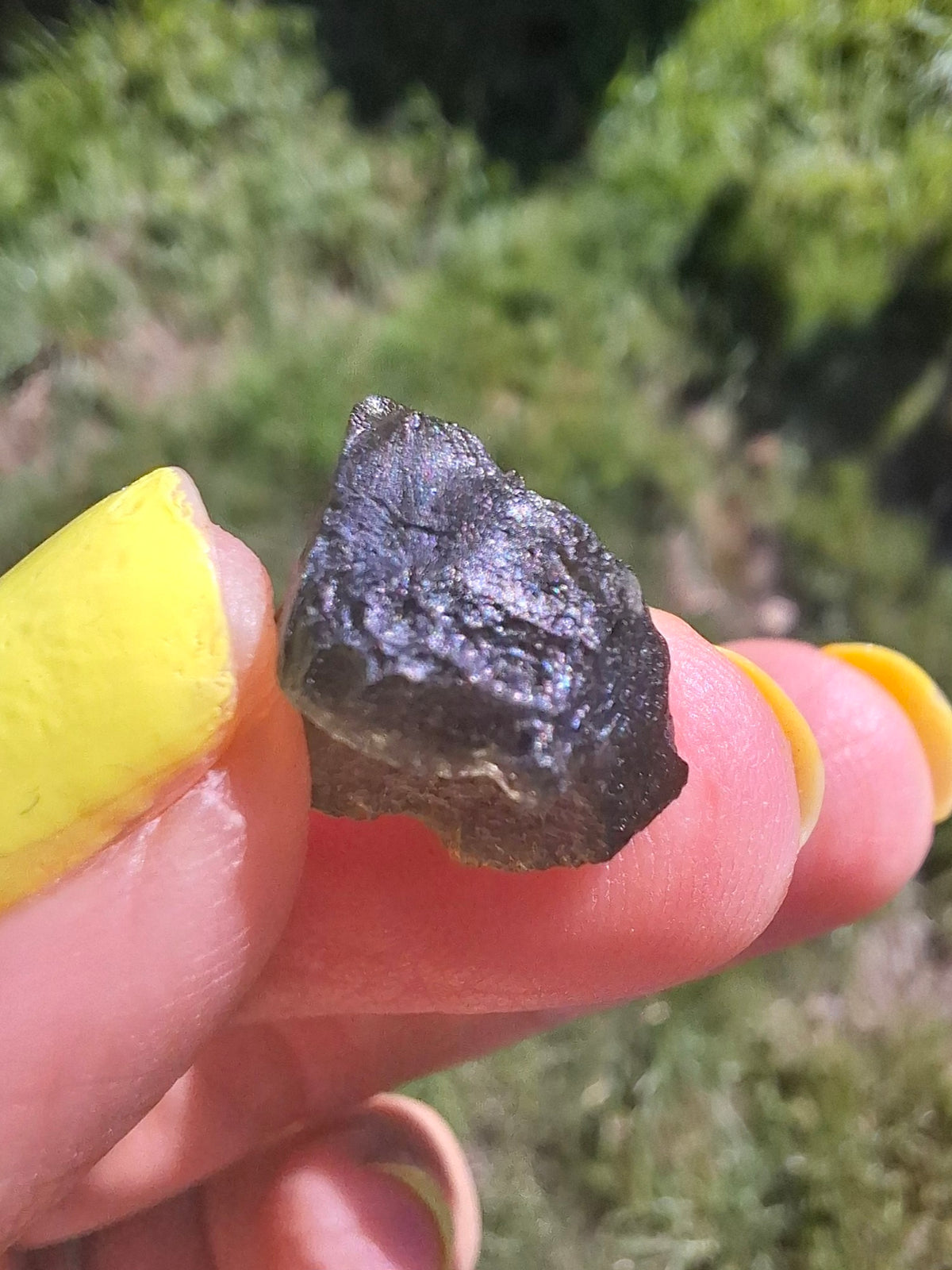 Moldavite Piece, 2.22g, Tektite (Ref: 1514)