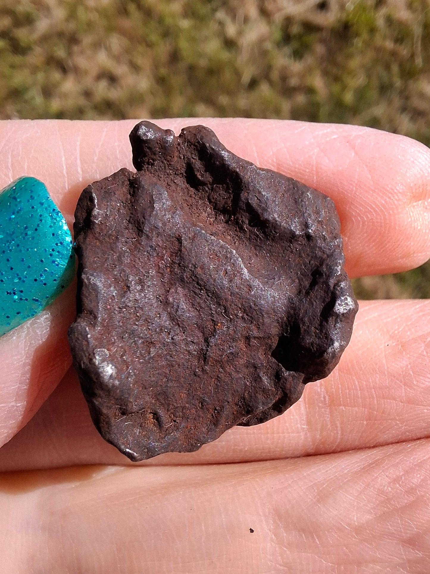 Gebel Kamil Iron Meteorite, 21.40g (Ref: K35)