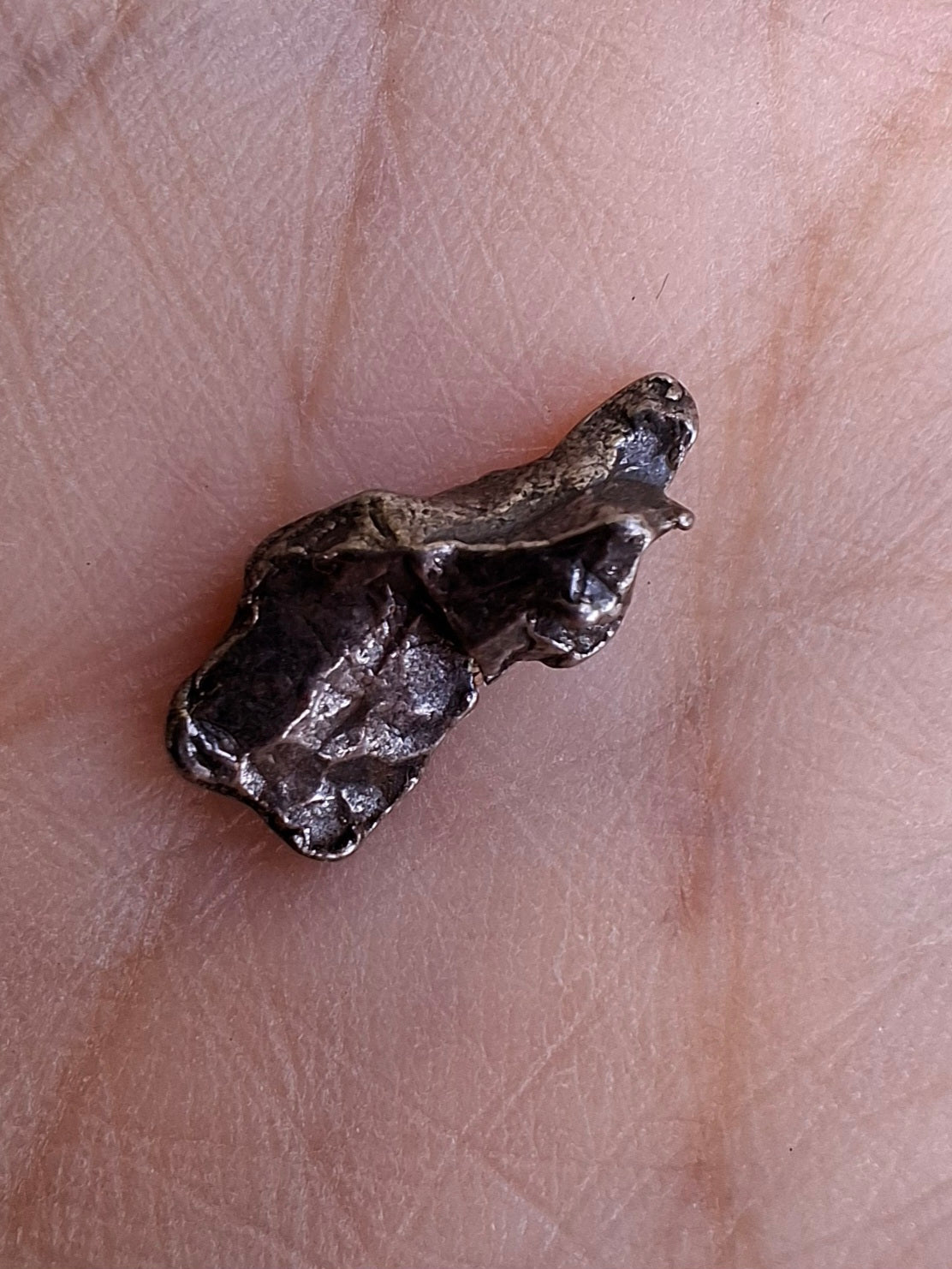 Campo del Cielo, 0.99g, Nickel Iron Meteorite (Ref: C5)