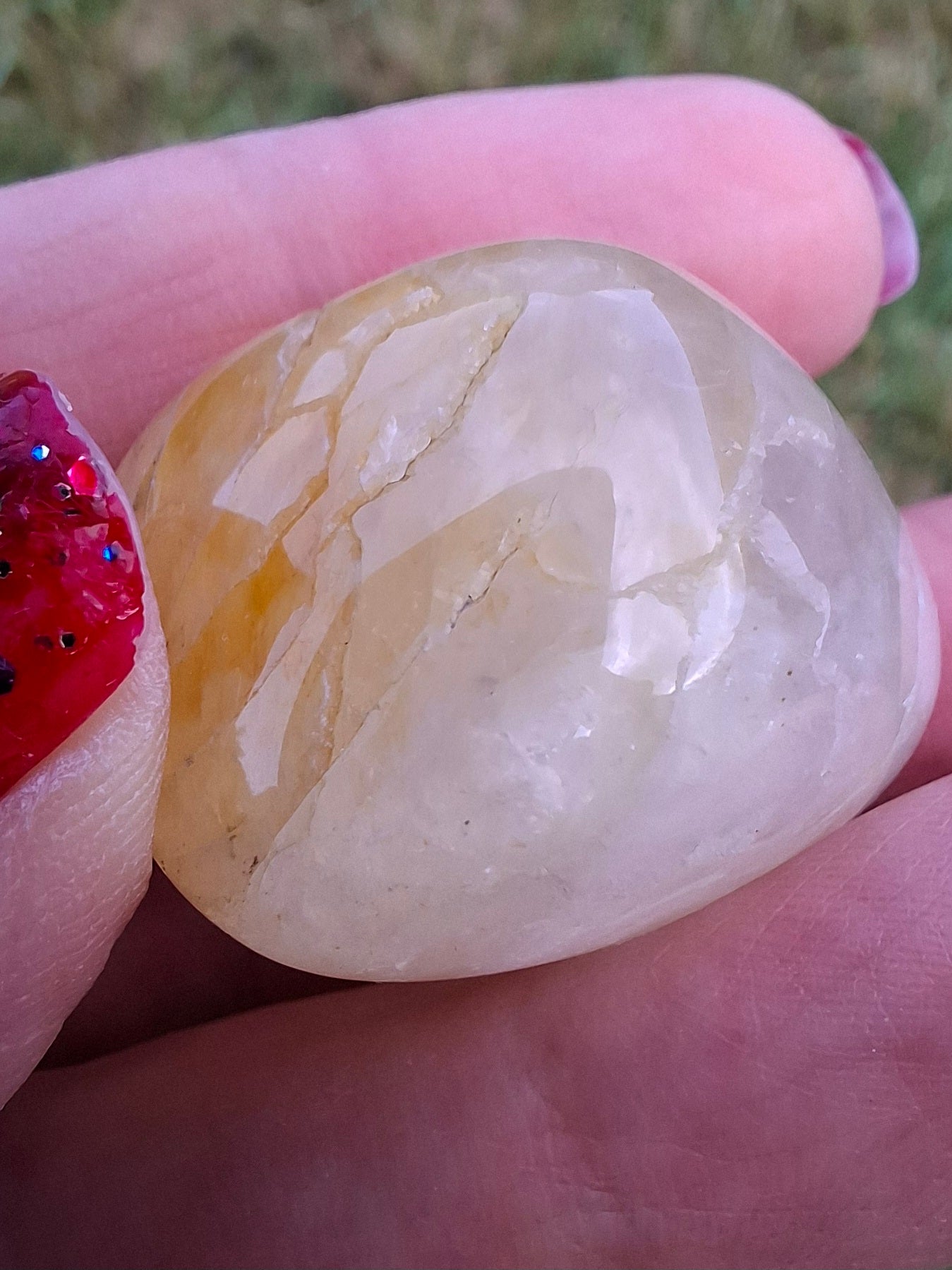 Golden Healer, Tumble Stone, Crystal (Ref: T189)