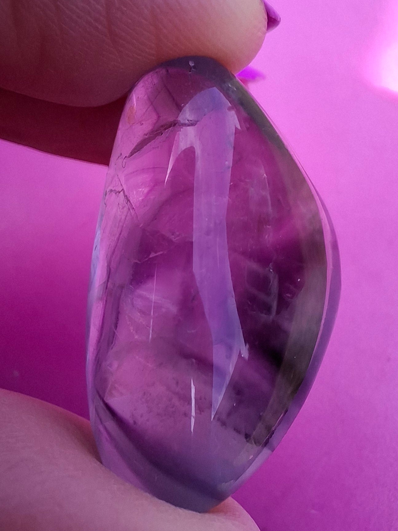 Fluorite, Tumble Stone, Crystal (Ref :T46)