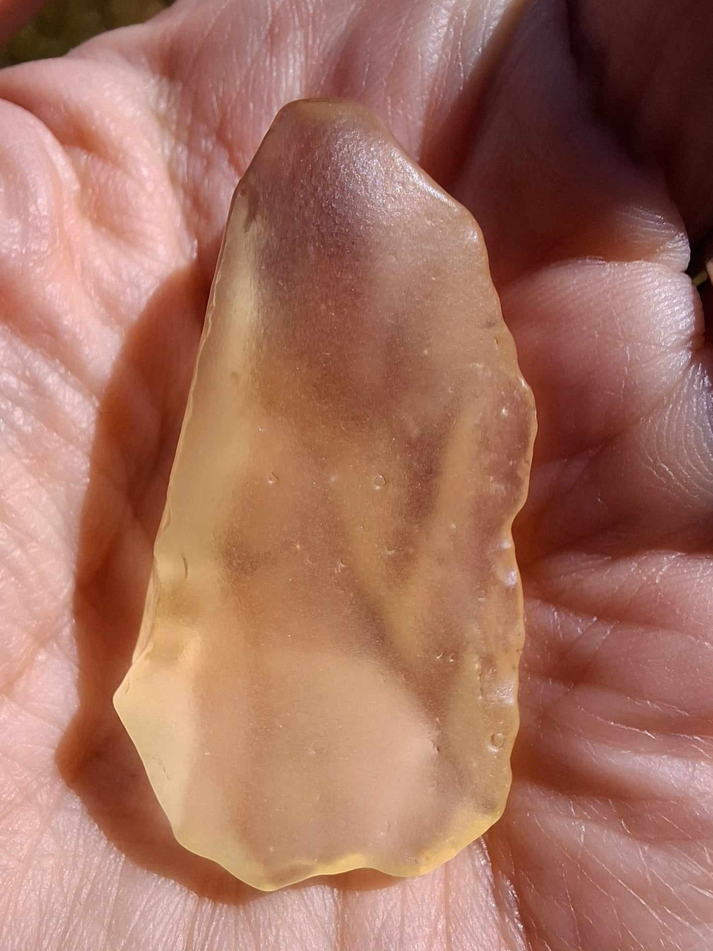 Libyan Desert Glass Piece, 12.08g, Tektite