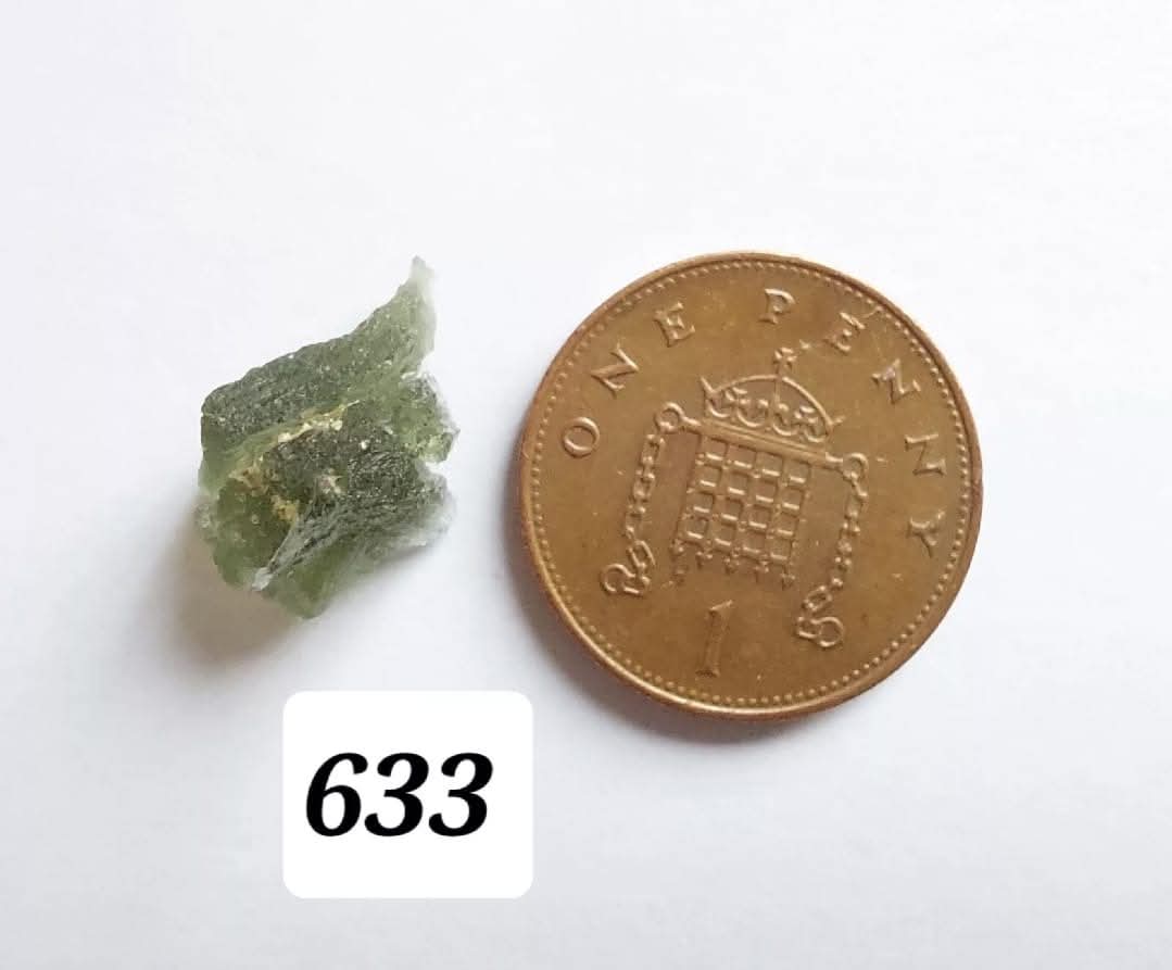 Moldavite Piece, 1.00g, Tektite (Ref: 633)
