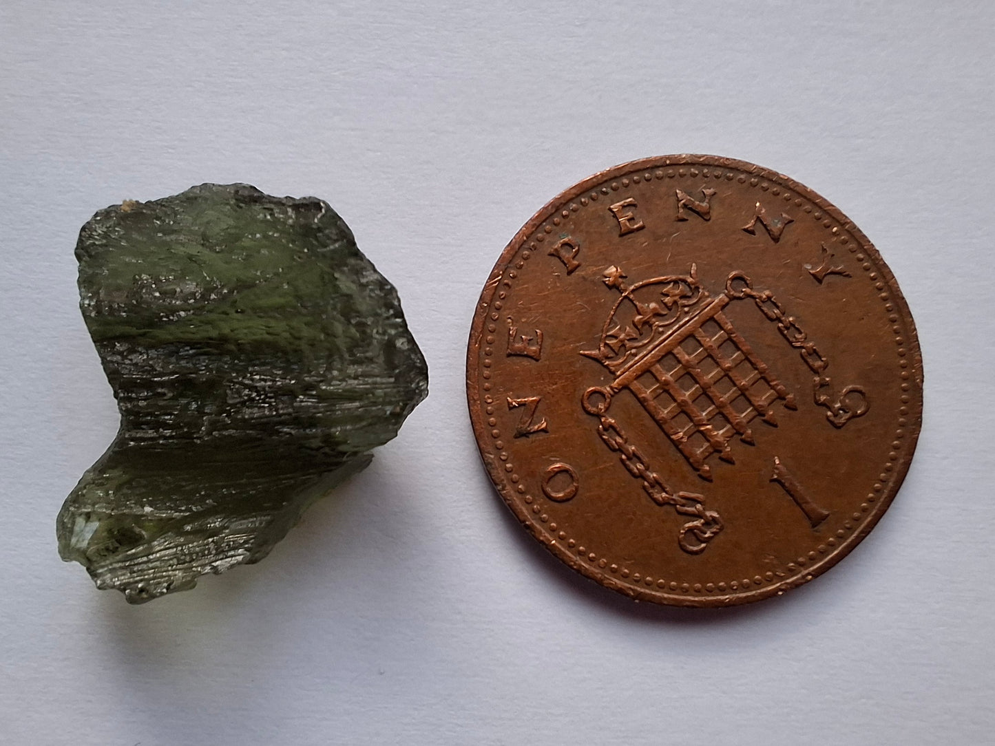 Moldavite Piece, 1.92g, Tektite (Ref: 1426)