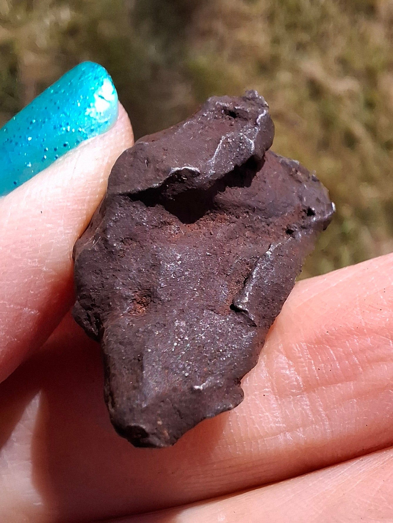 Gebel Kamil Iron Meteorite, 25.42g (Ref: K38)