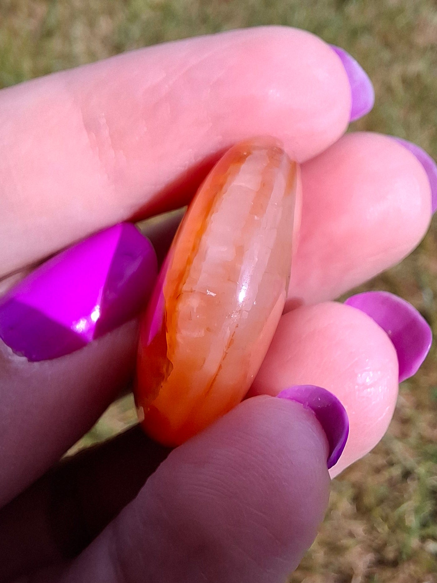 Carnelian, Tumble Stone, Crystal (Ref: T62)