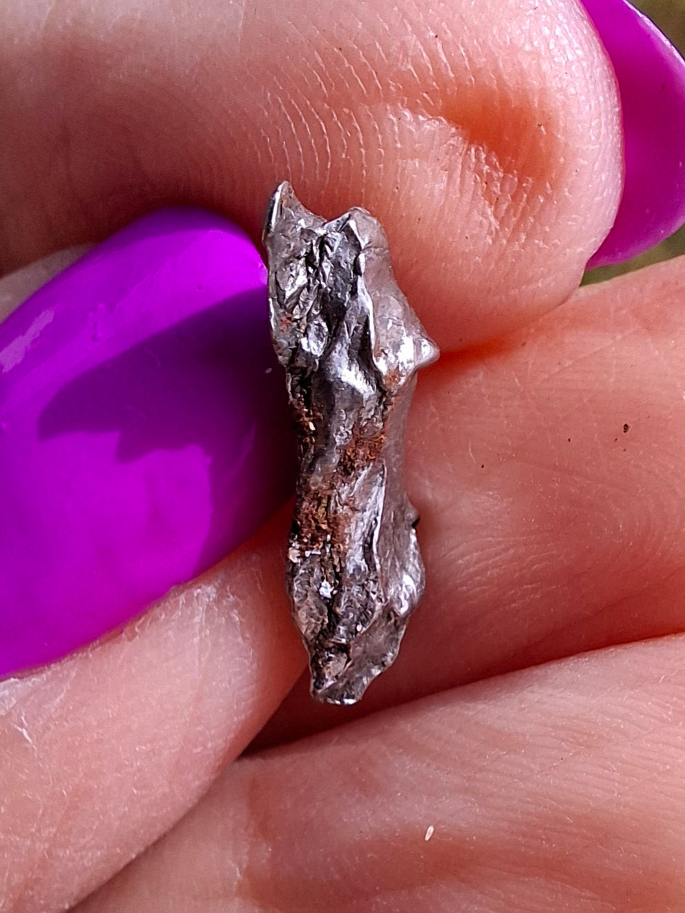 Campo del Cielo, 0.99g, Nickel Iron Meteorite (Ref: C8)