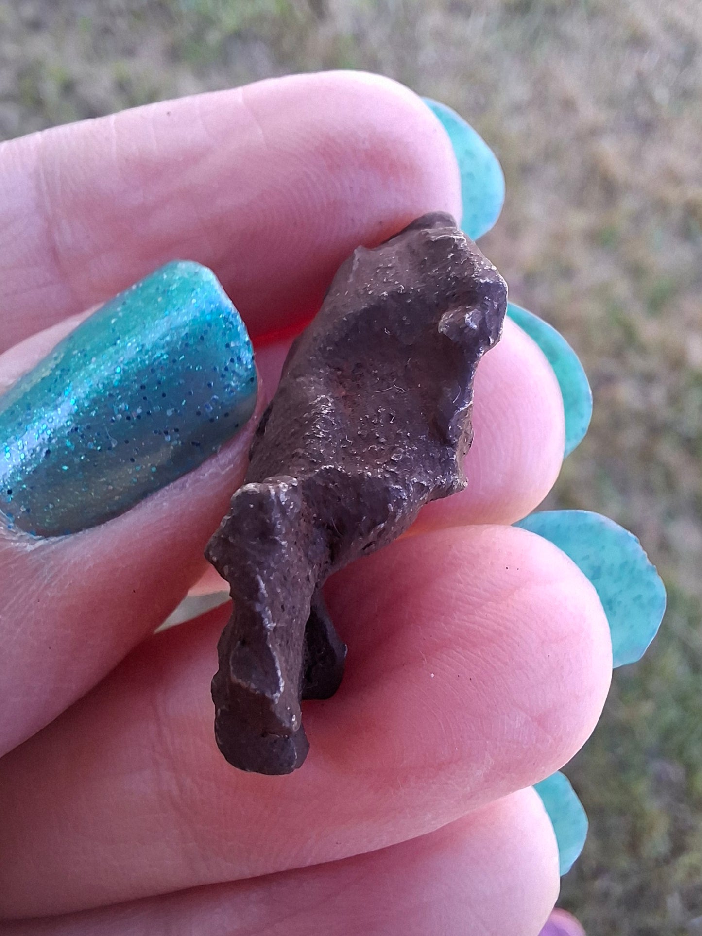 Gebel Kamil Iron Meteorite, 10.78g (Ref: K37)