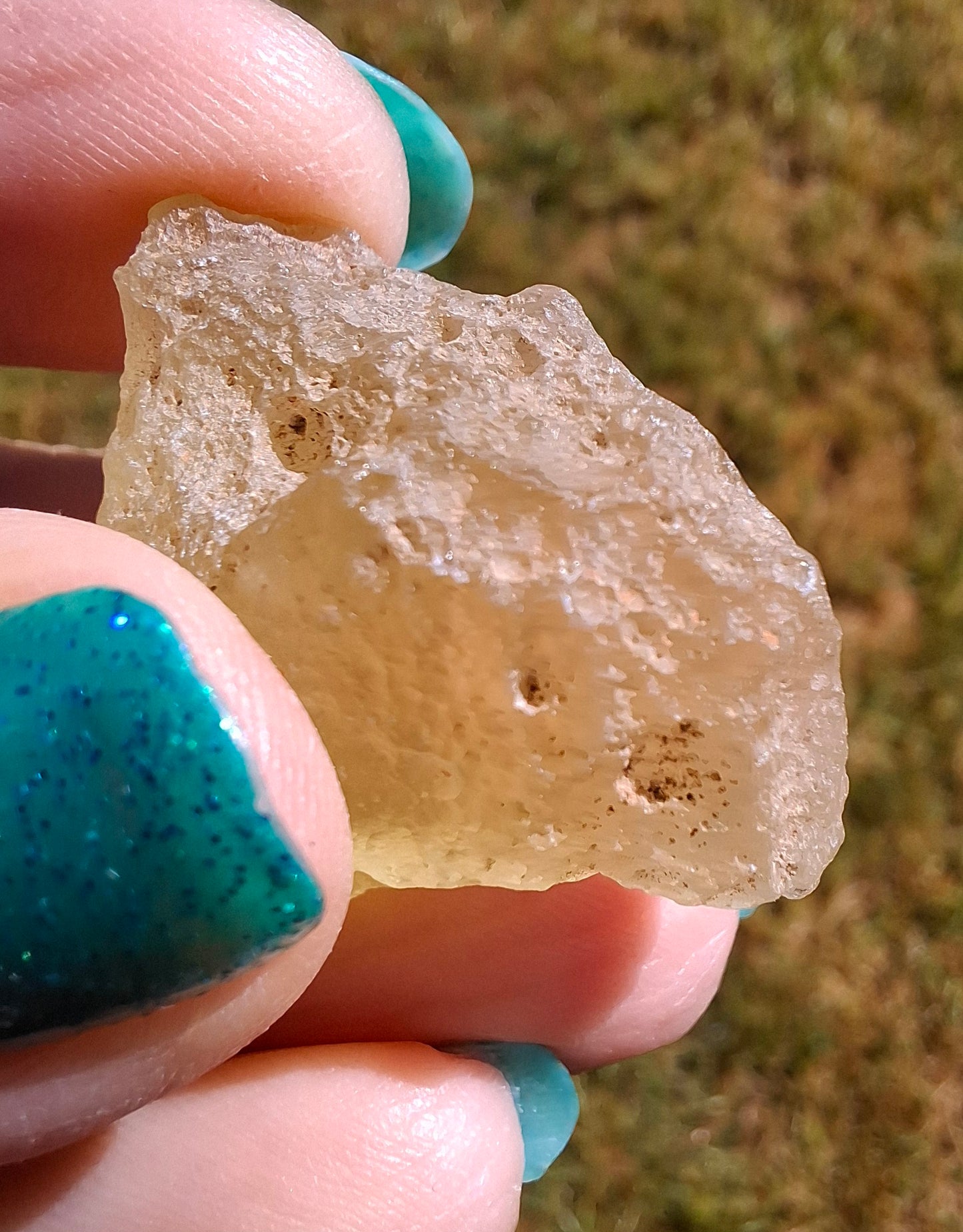 Libyan Desert Glass Piece, 10.15g, Tektite