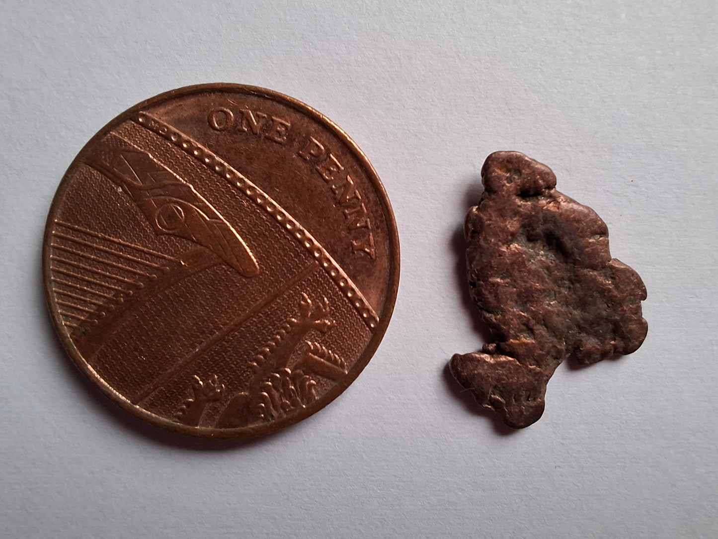Native Copper Nugget, 0.96g, (Ref: COP8)