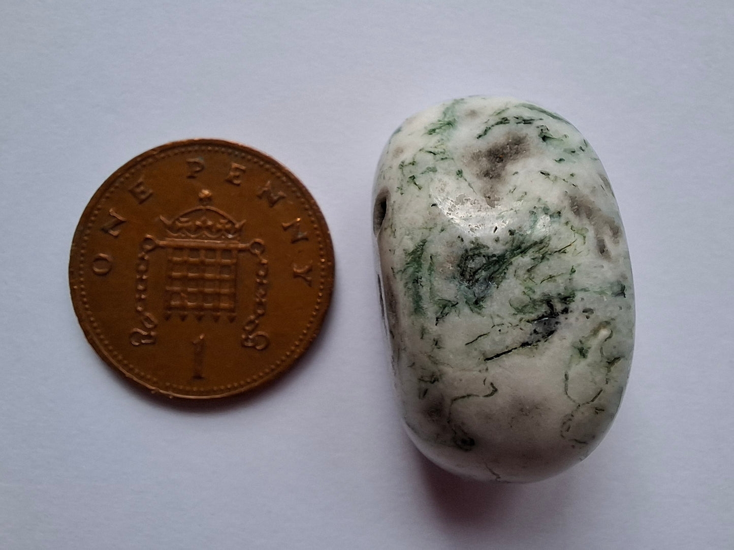 Tree Agate, Tumble Stone, Crystal (Ref: T3)