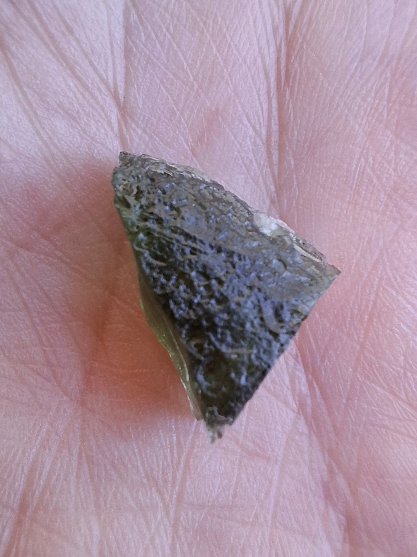 Moldavite Piece, 1.55g, Tektite (Ref: 1469)