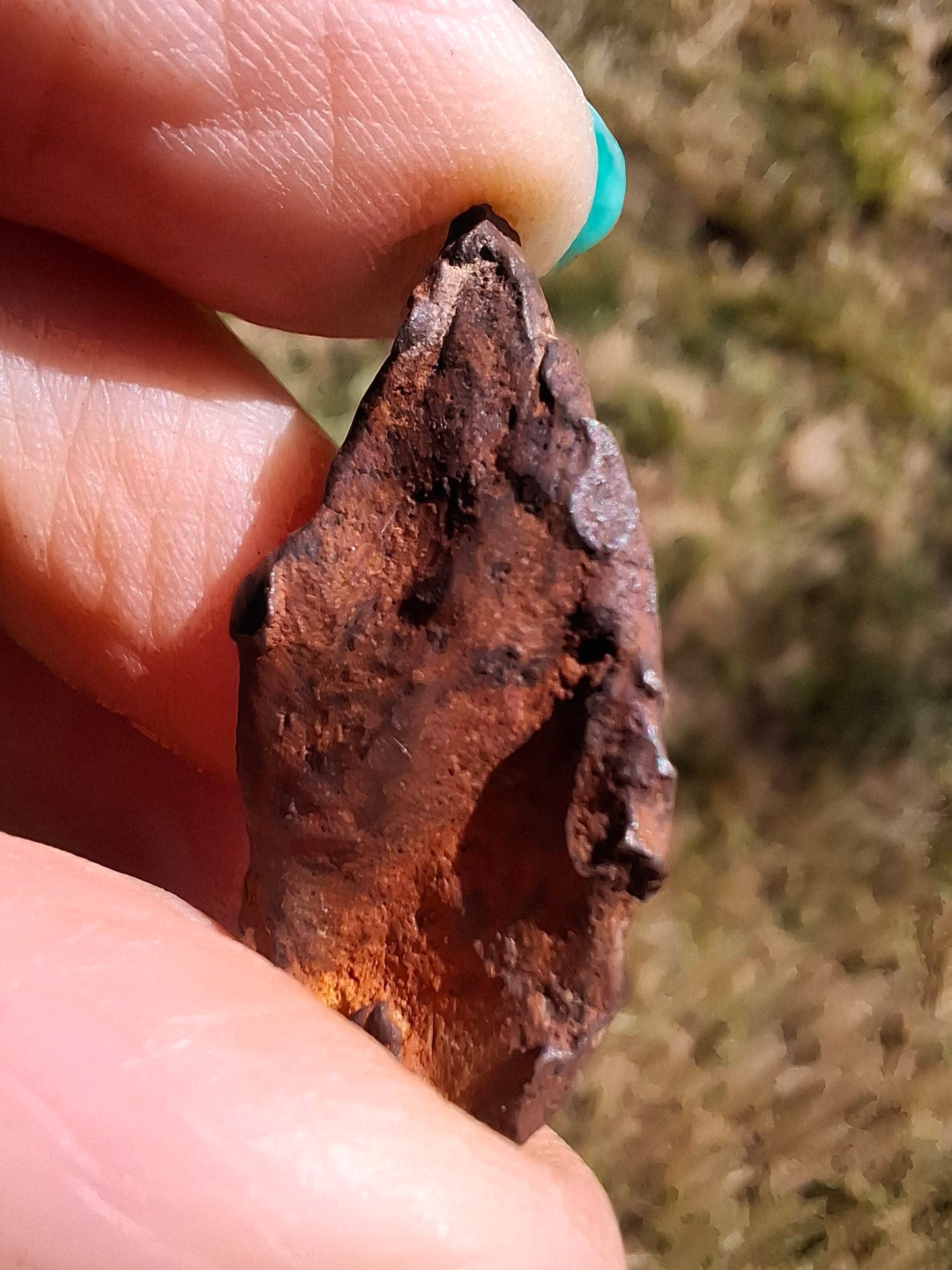 Gebel Kamil Iron Meteorite, 9.78g (Ref: K39)