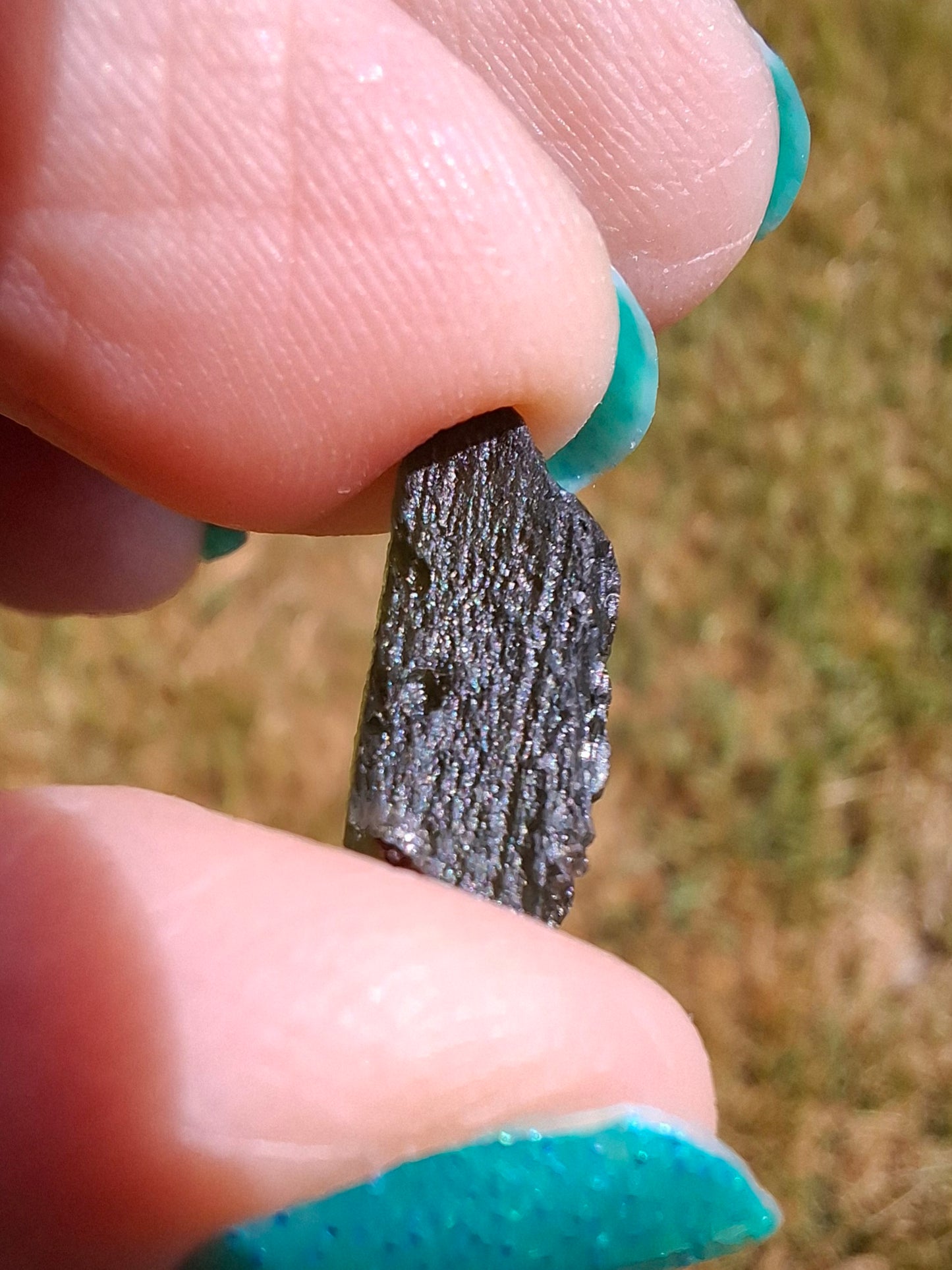 Moldavite Piece, 1.03g, Tektite (Ref: 1416)