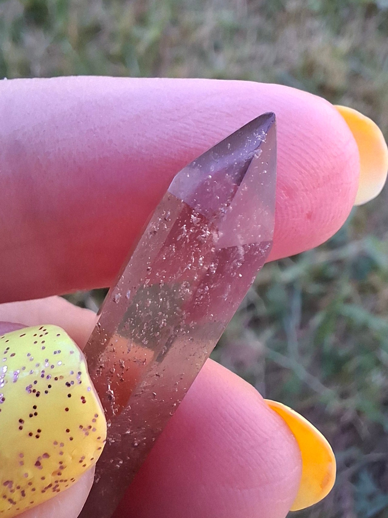 Libyan Desert Glass DT Carving, 4.22g, Tektite (Ref: LDT6)