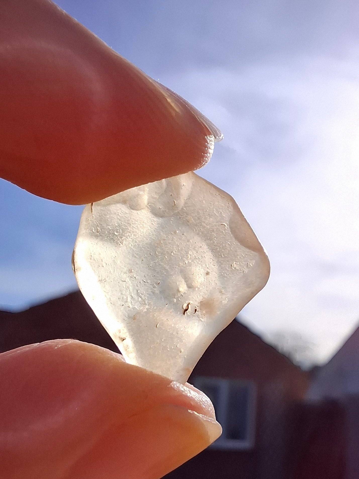 Libyan Desert Glass small Piece, 1.65g, Tektite (Ref: L1351)