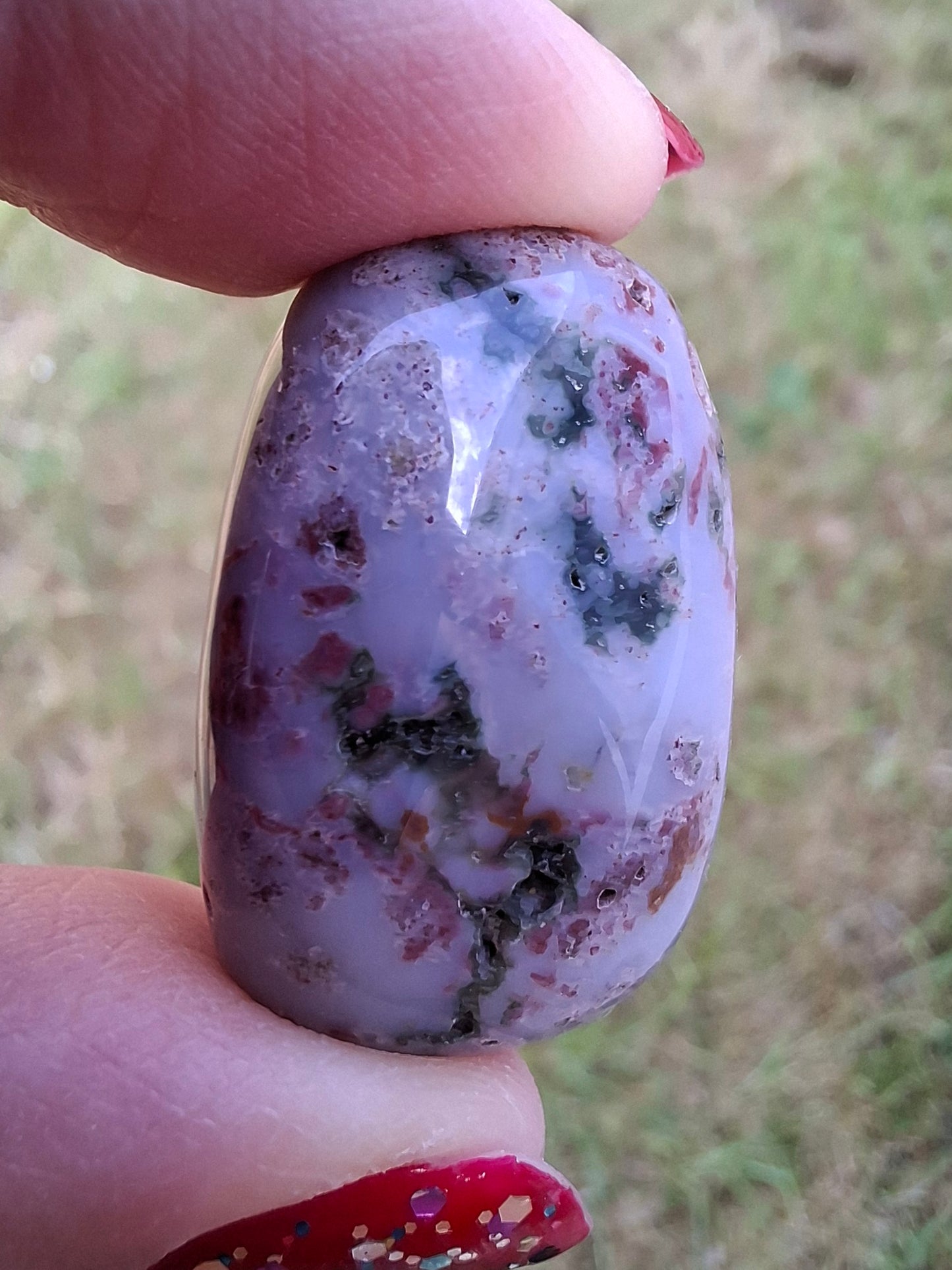 Ocean Jasper, Tumble Stone, Crystal (Ref: T203)