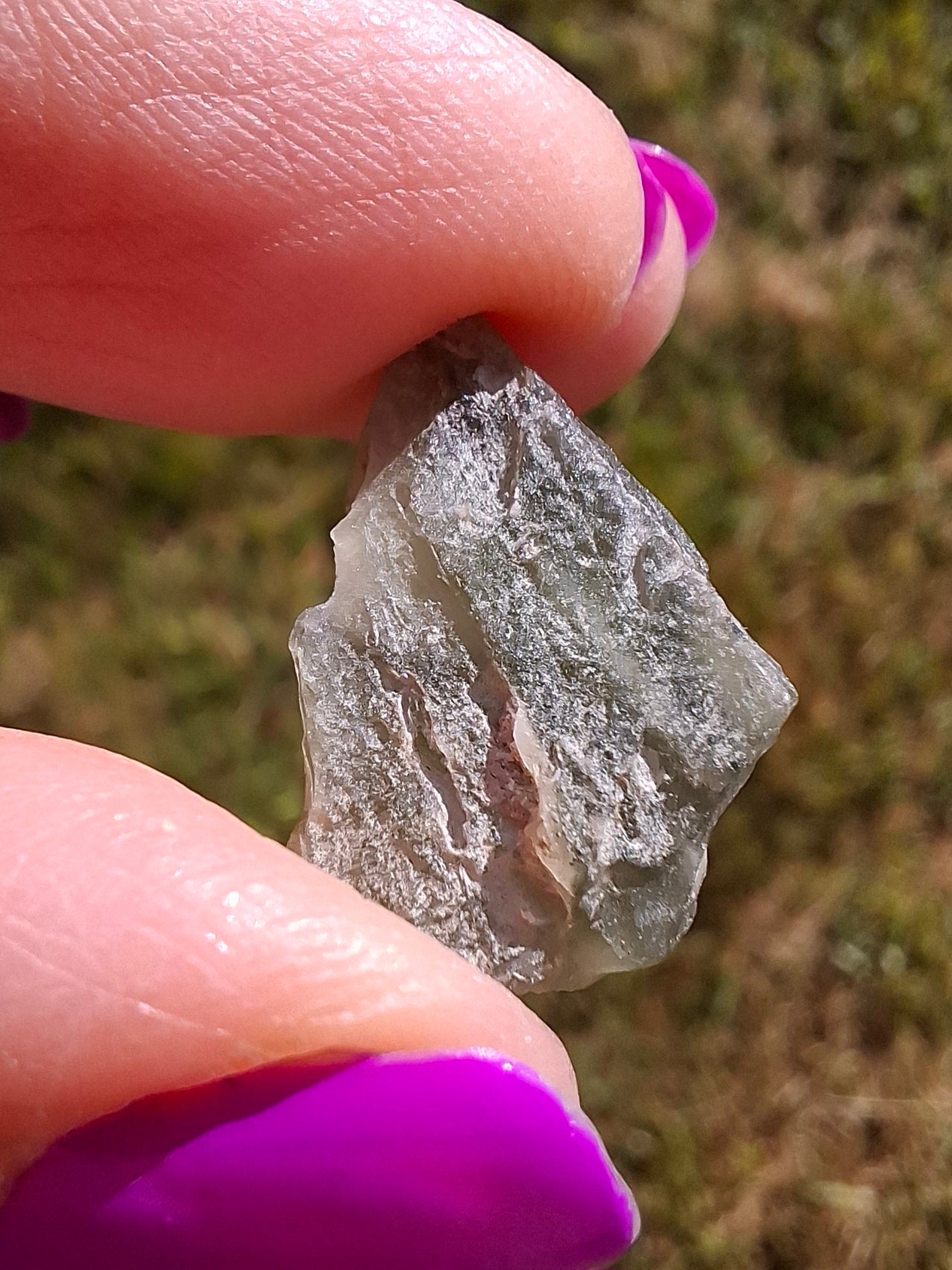 Moldavite Piece, 1.30g, Tektite (Ref: 1434)