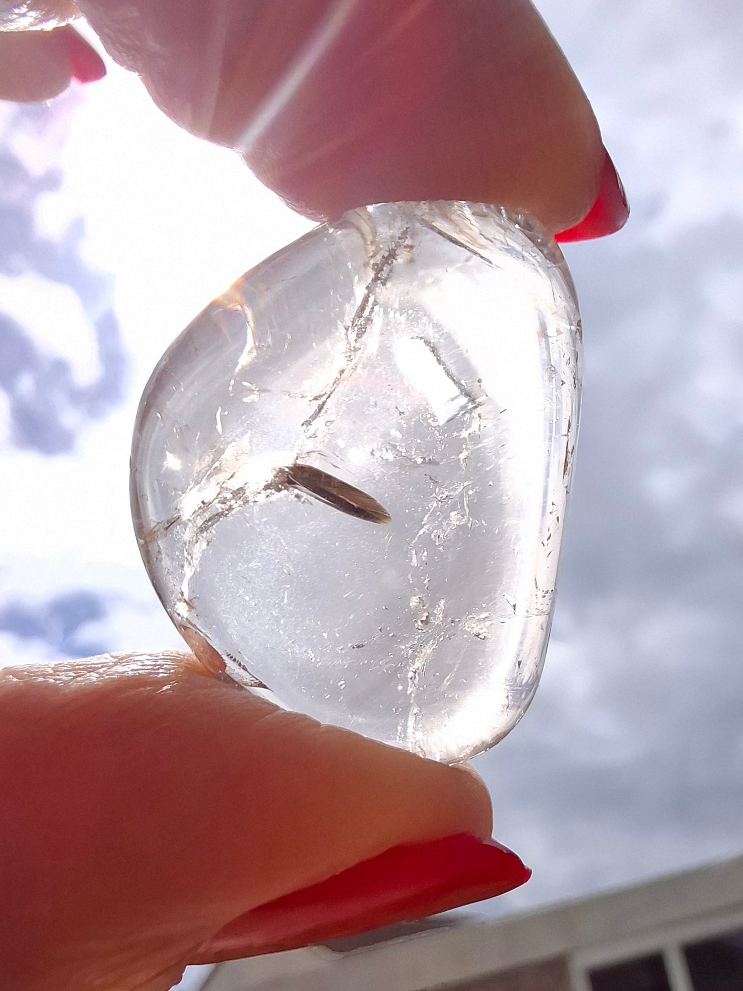 Smoky Quartz, Tumble Stone, Crystal (Ref: T105)