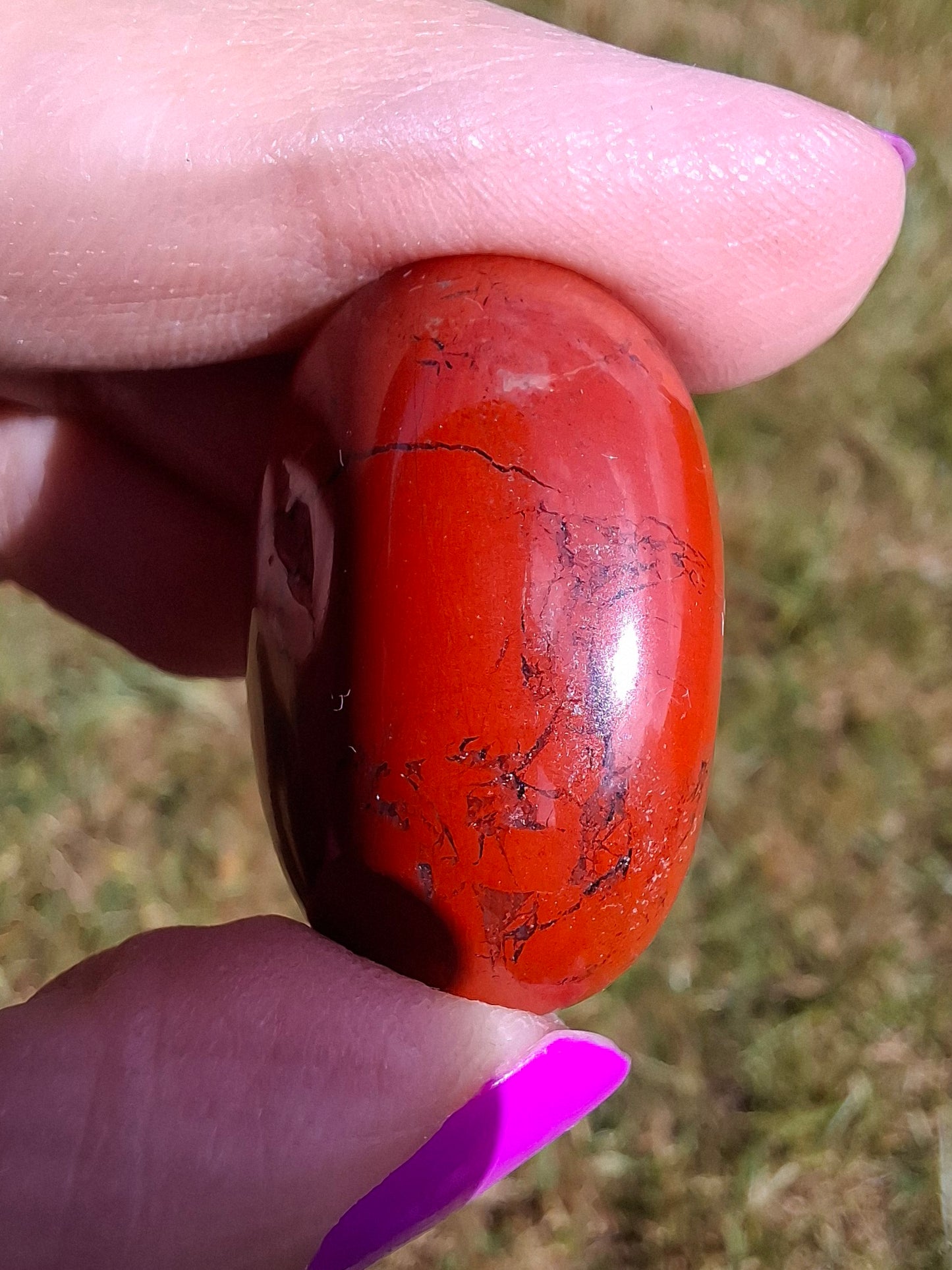 Red Jasper, Tumble Stone, Crystal (Ref: T85)