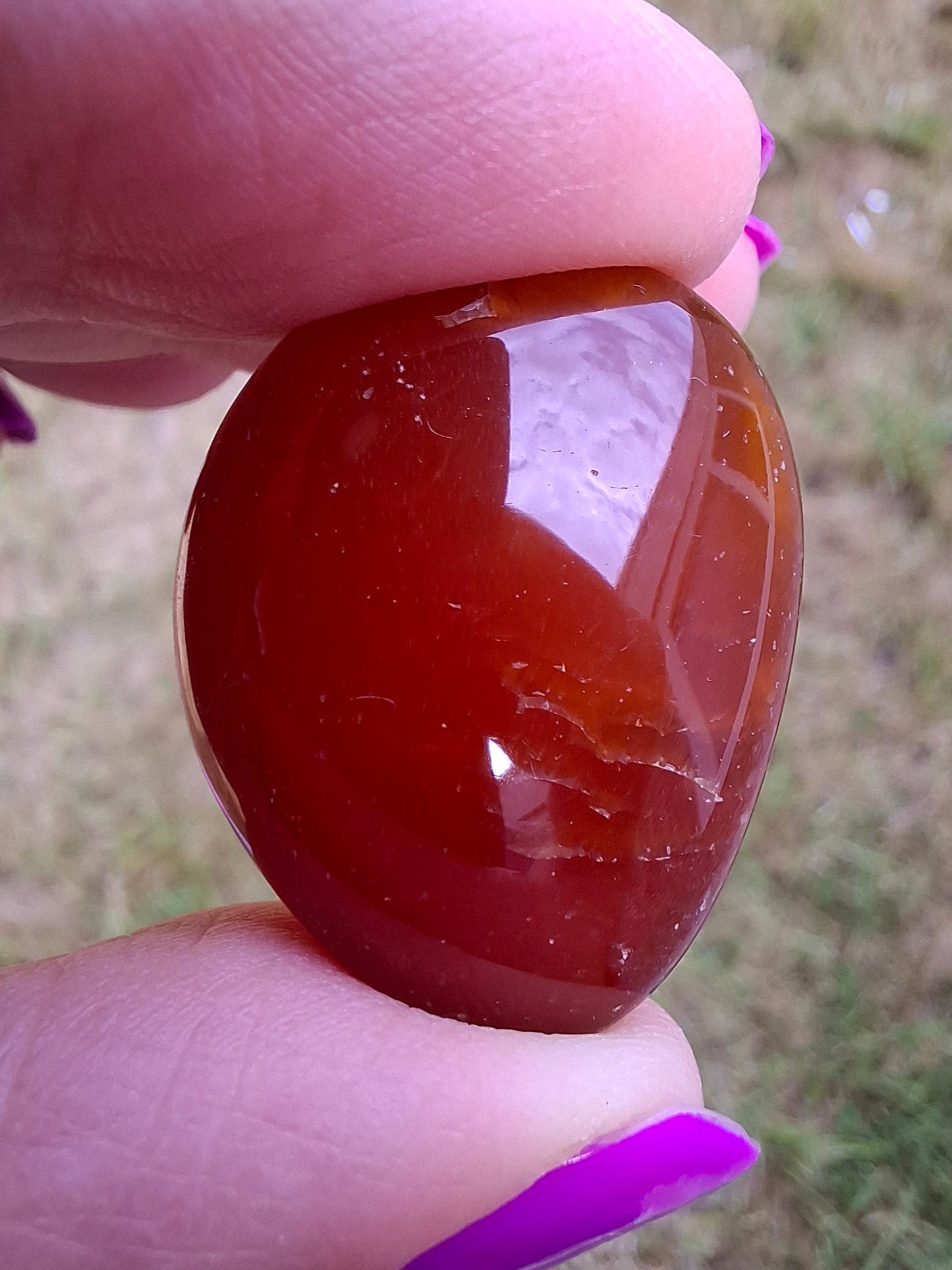 Carnelian, Tumble Stone, Crystal (Ref: T67)