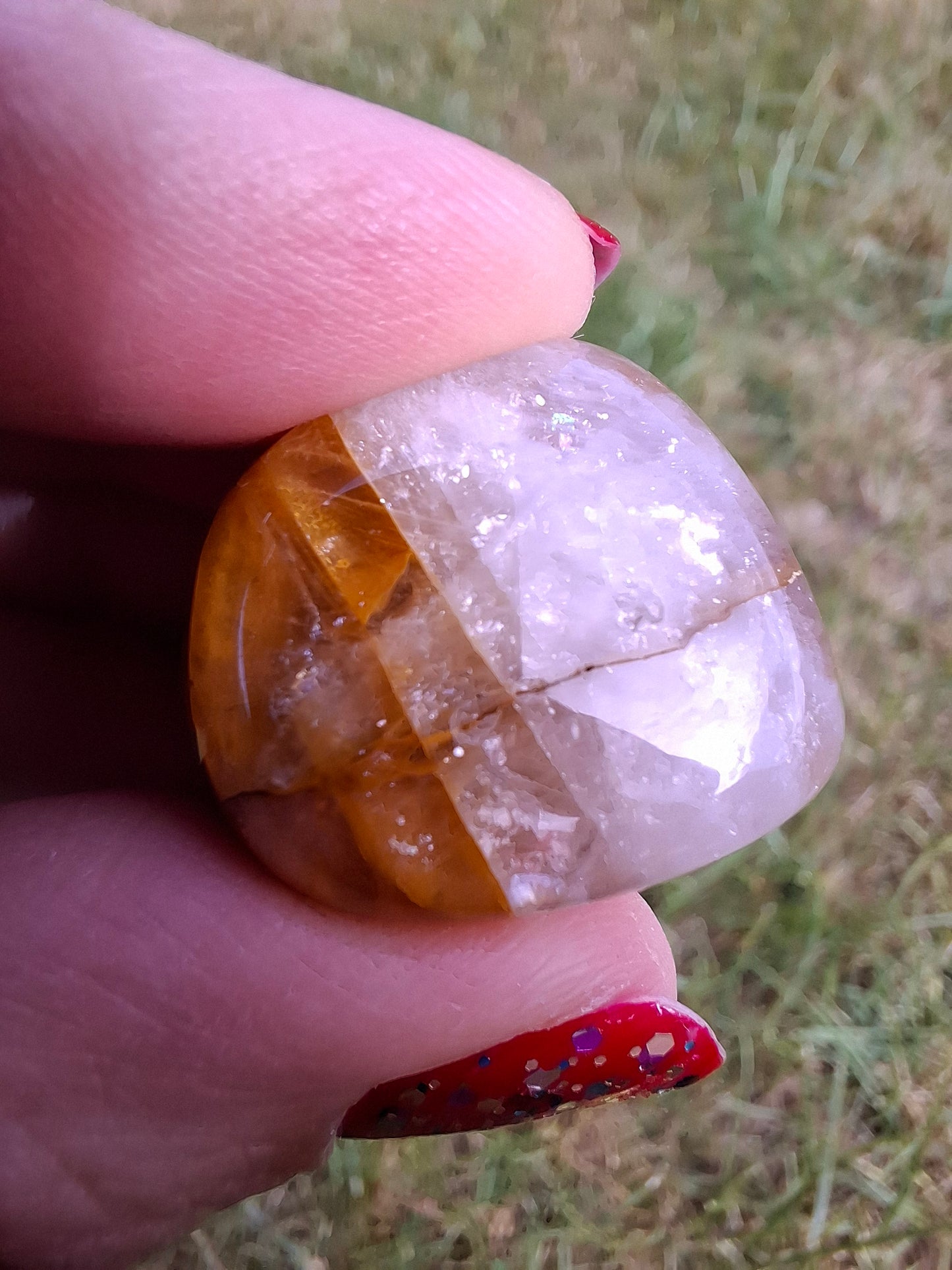 Golden Healer, Tumble Stone, Crystal (Ref: T195)