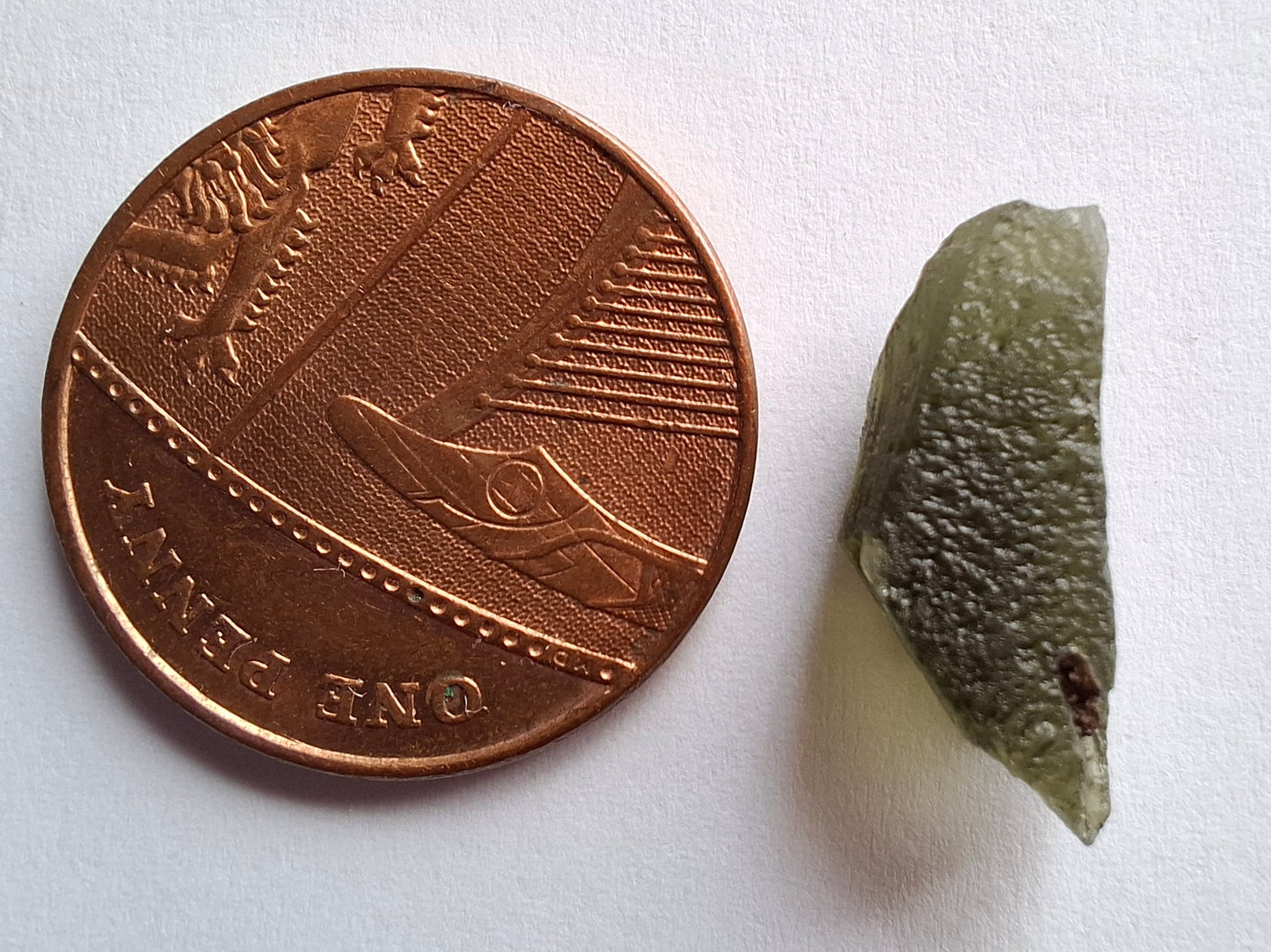 Moldavite Piece, 1.03g, Tektite (Ref: 1416)