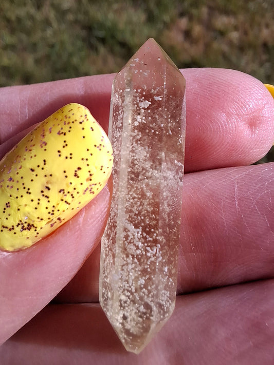 Libyan Desert Glass DT Carving, 3.94g, Tektite (Ref: LDT5)