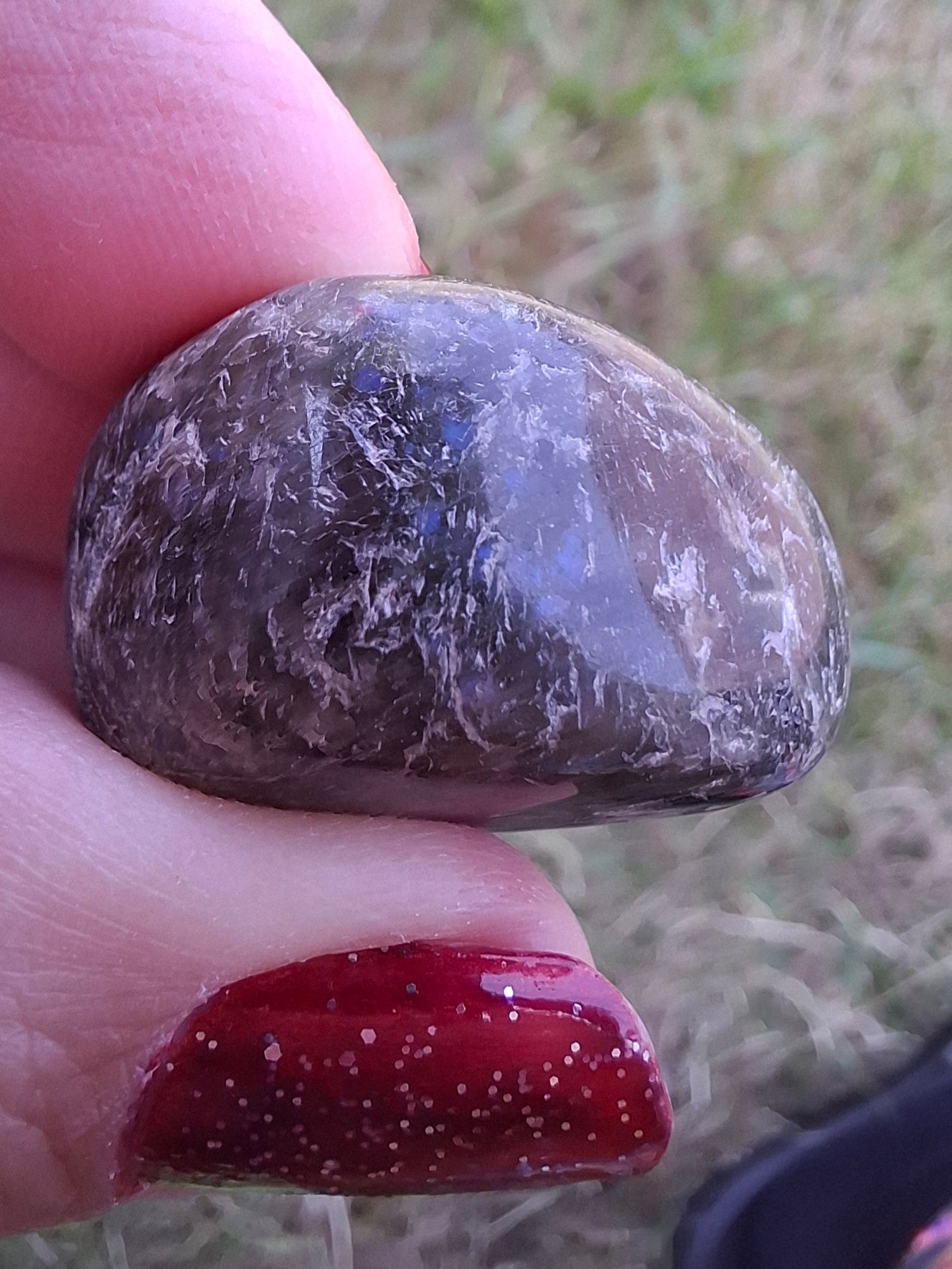 Labradorite, Tumble Stone, Crystal (Ref: T214)