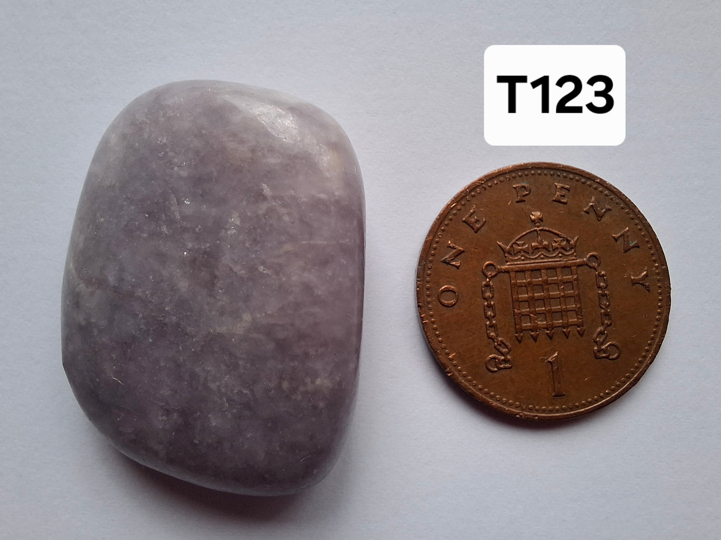 Lepidolite, Tumble Stone, Crystal (Ref: T123)