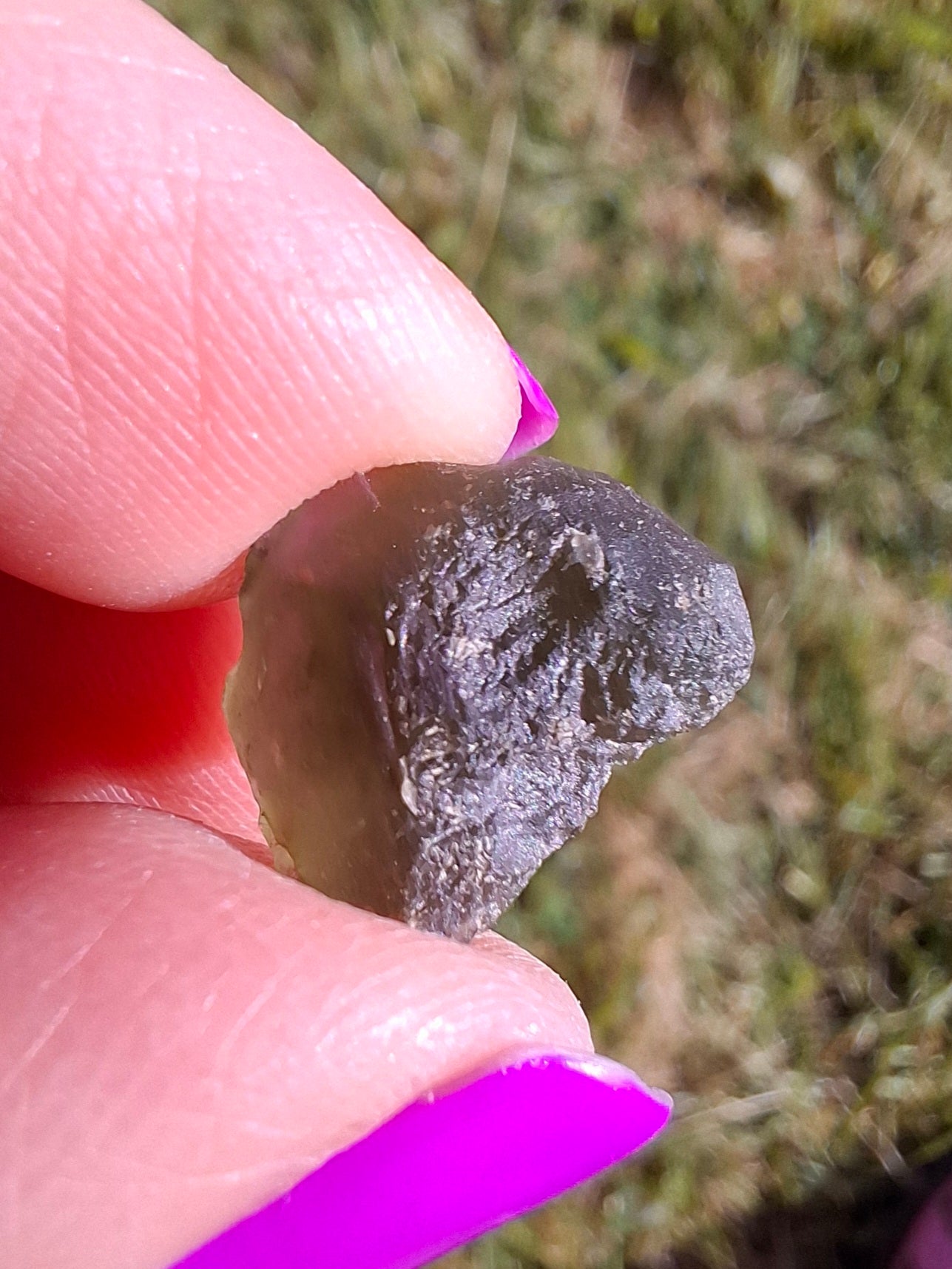 Moldavite Piece, 1.16g, Tektite (Ref: 1461)