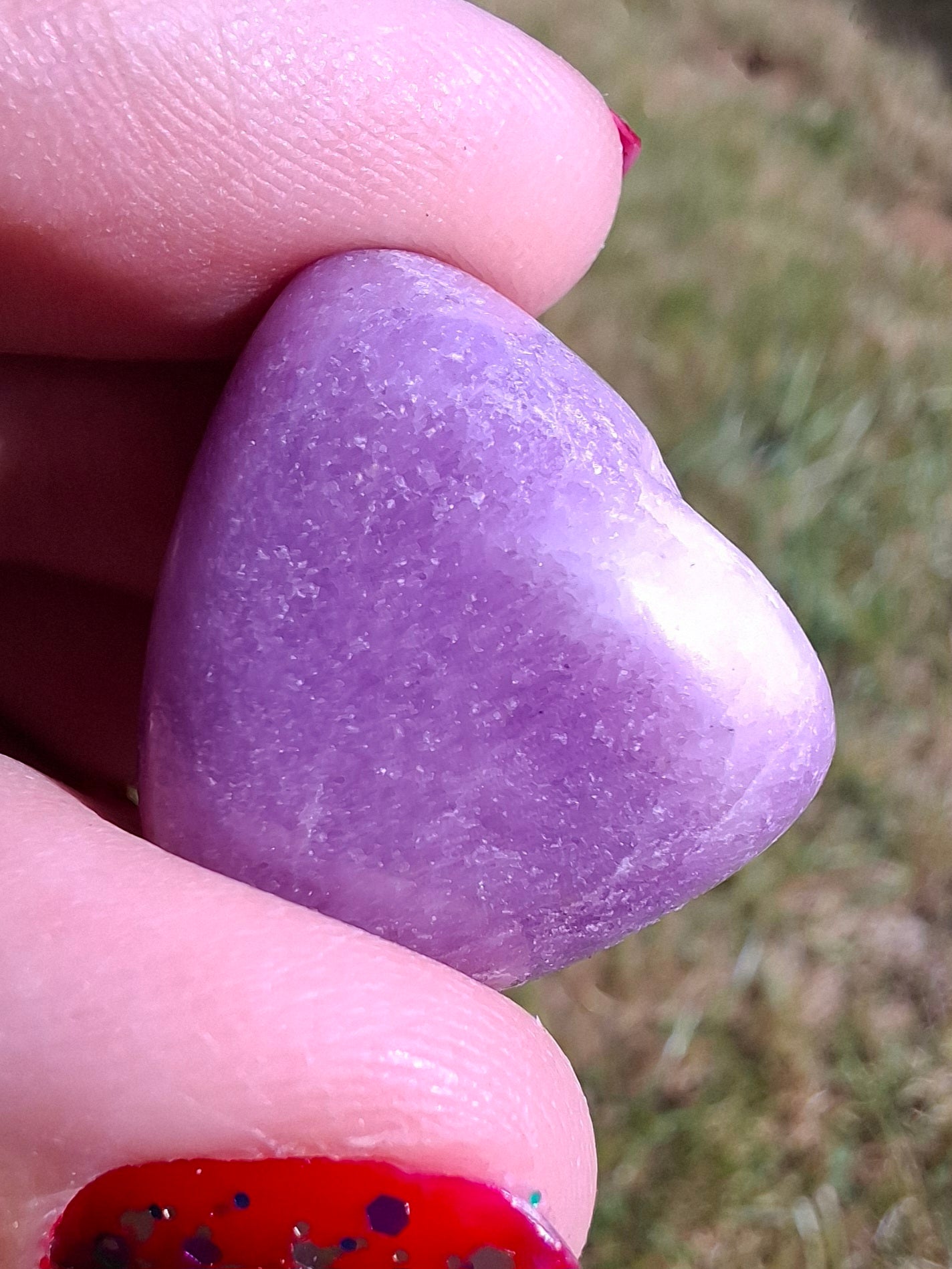 Lepidolite, Tumble Stone, Crystal (Ref: T118)