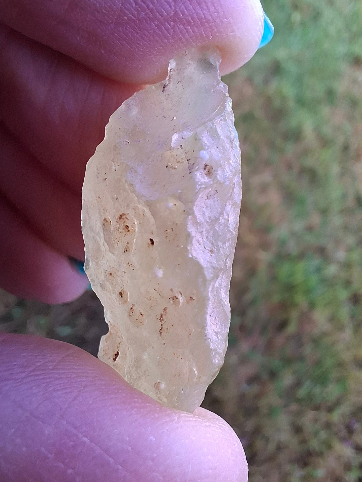 Libyan Desert Glass Piece 6.33g, Tektite