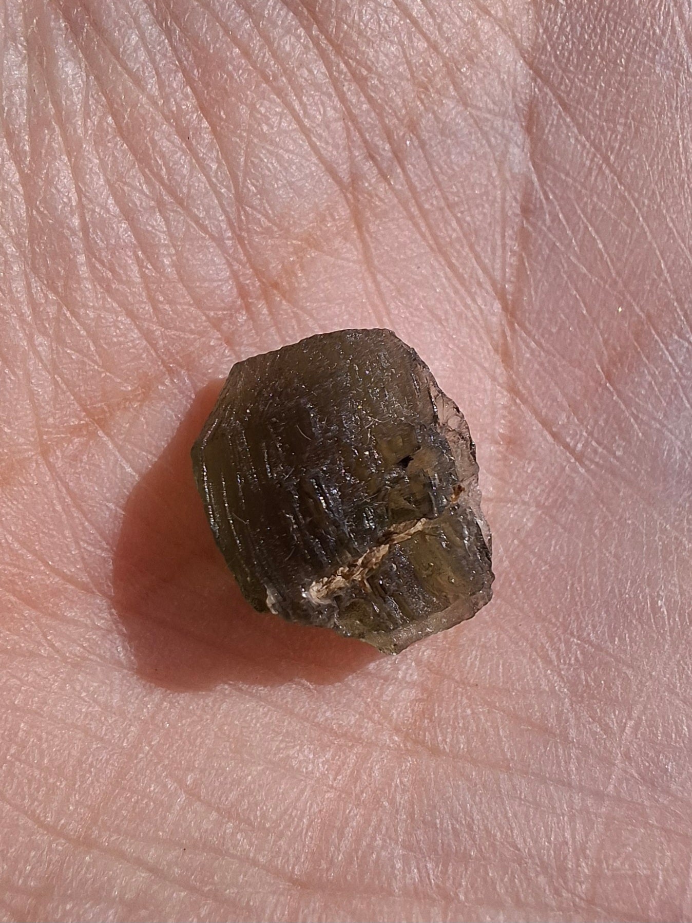 Moldavite Piece, 1.00g, Tektite (Ref: 1399)
