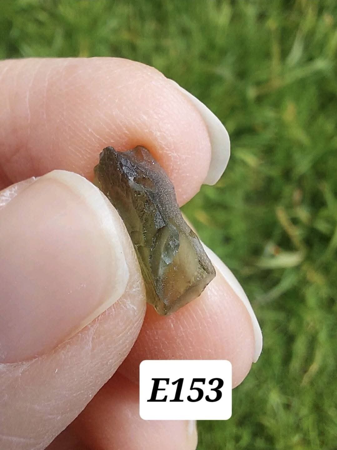 Moldavite Piece, 0.56g, Tektite (Ref: E153)