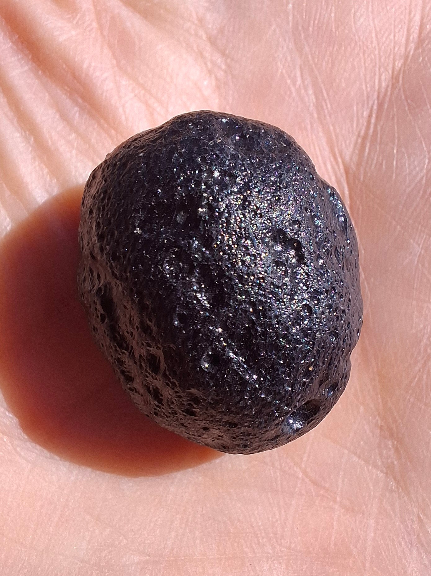 Philippinite (Rizalite), 11.42g, Tektite