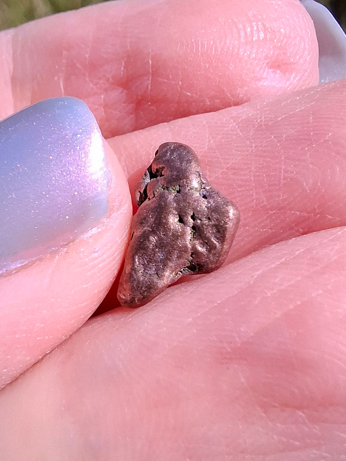 Native Copper Nugget, 0.76g, (Ref: COP2)