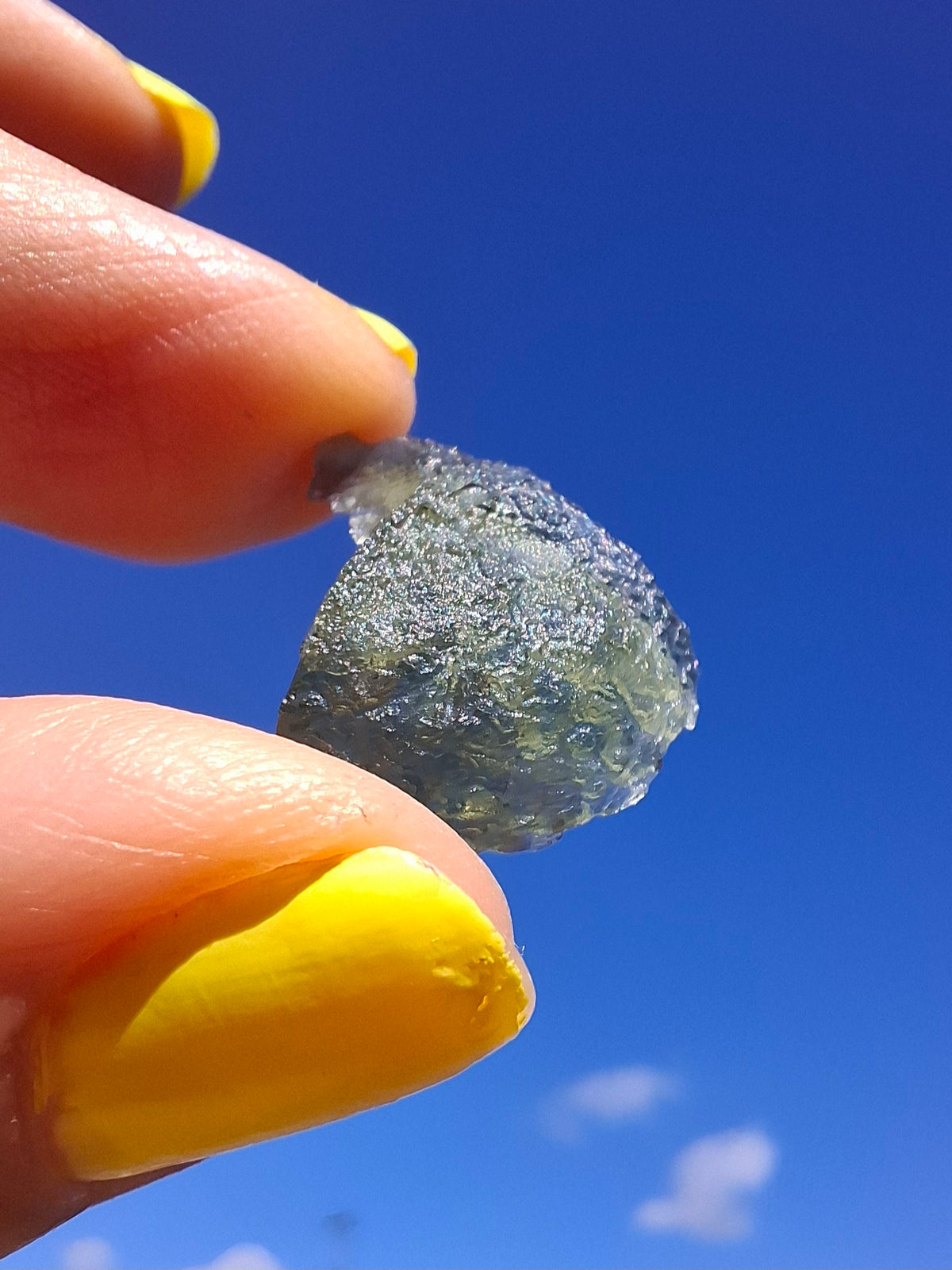 Moldavite Piece, 1.03g, Tektite (Ref: 1516)