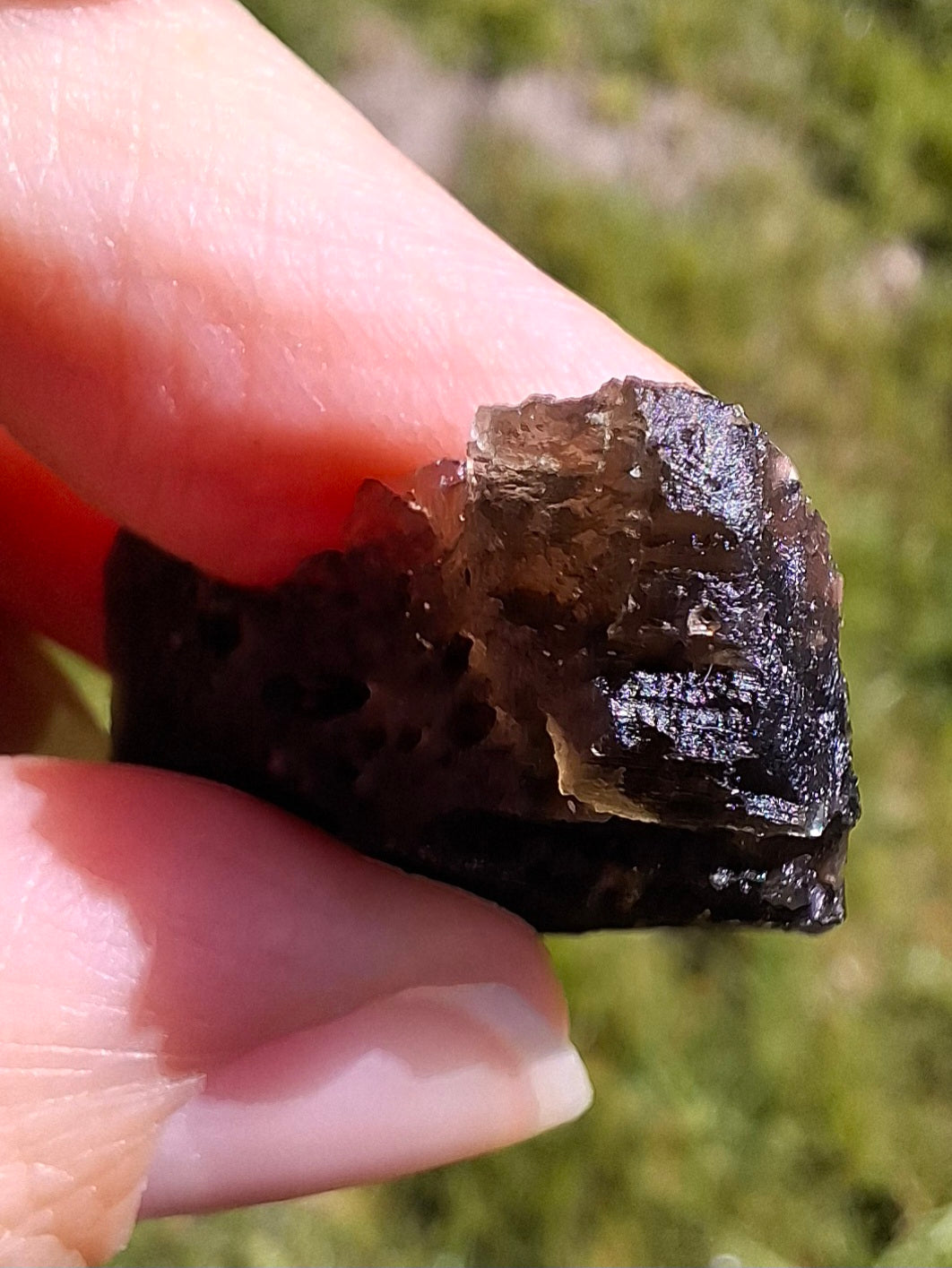 Moldavite Piece, JAKULE, 11.71g, Tektite (Ref: 1173)