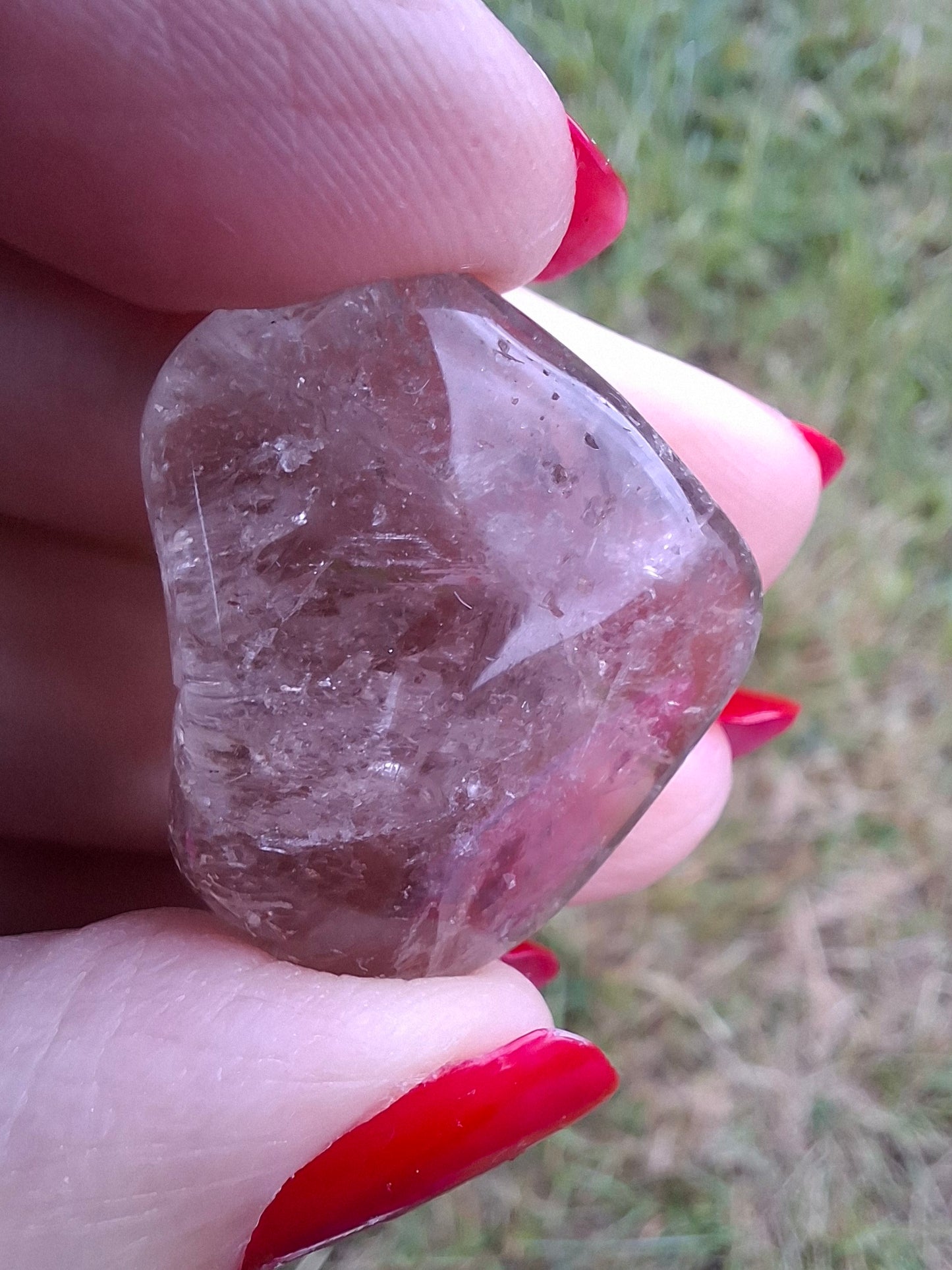 Smoky Quartz, Tumble Stone, Crystal (Ref: T108)