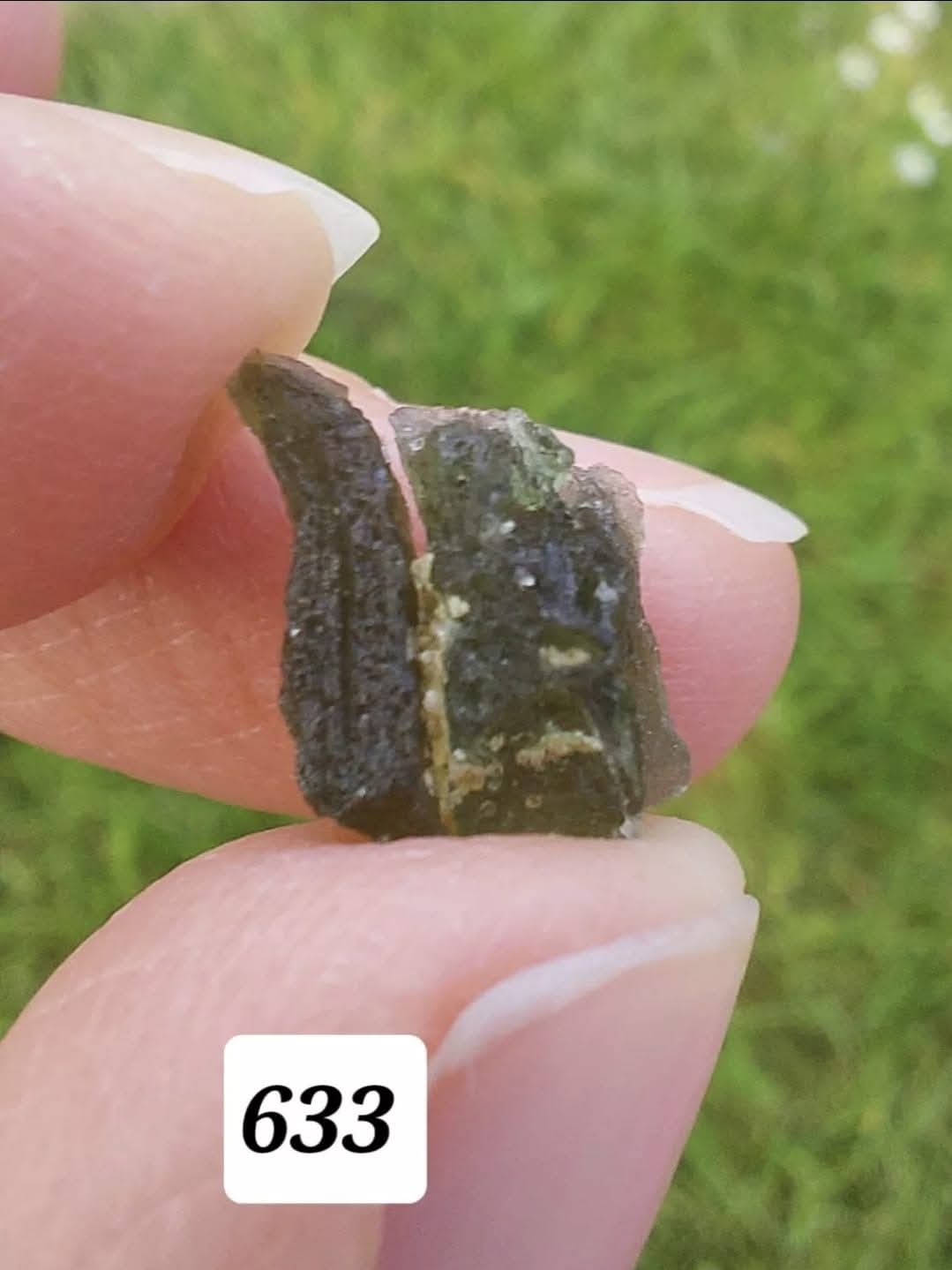 Moldavite Piece, 1.00g, Tektite (Ref: 633)