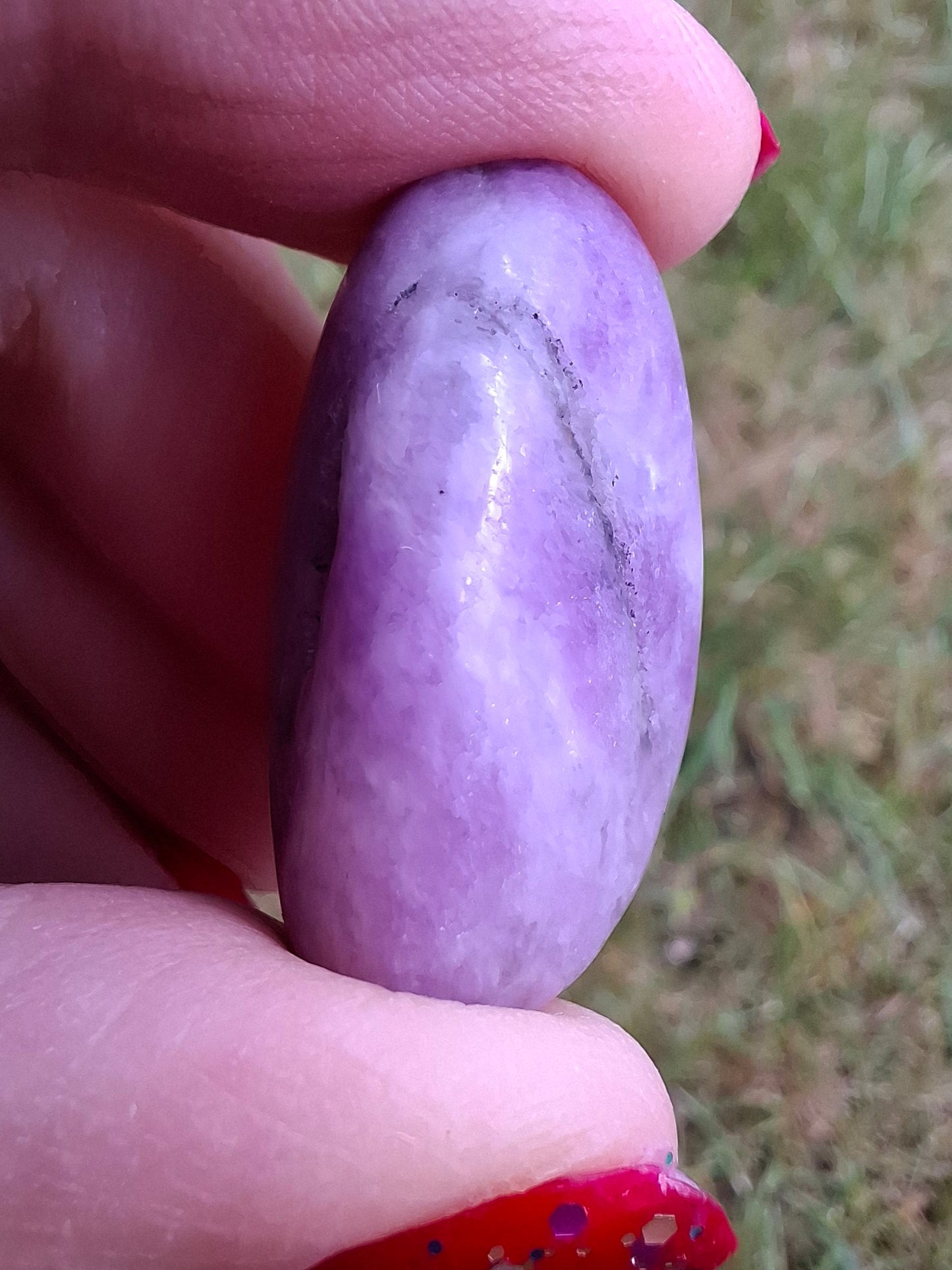 Lepidolite, Tumble Stone, Crystal (Ref: T120)