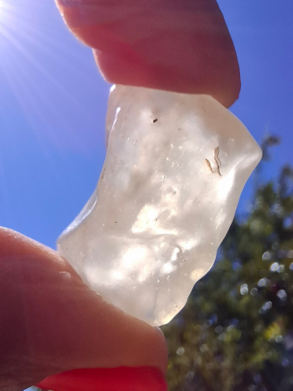 Libyan Desert Glass Piece, 7.46g, Tektite