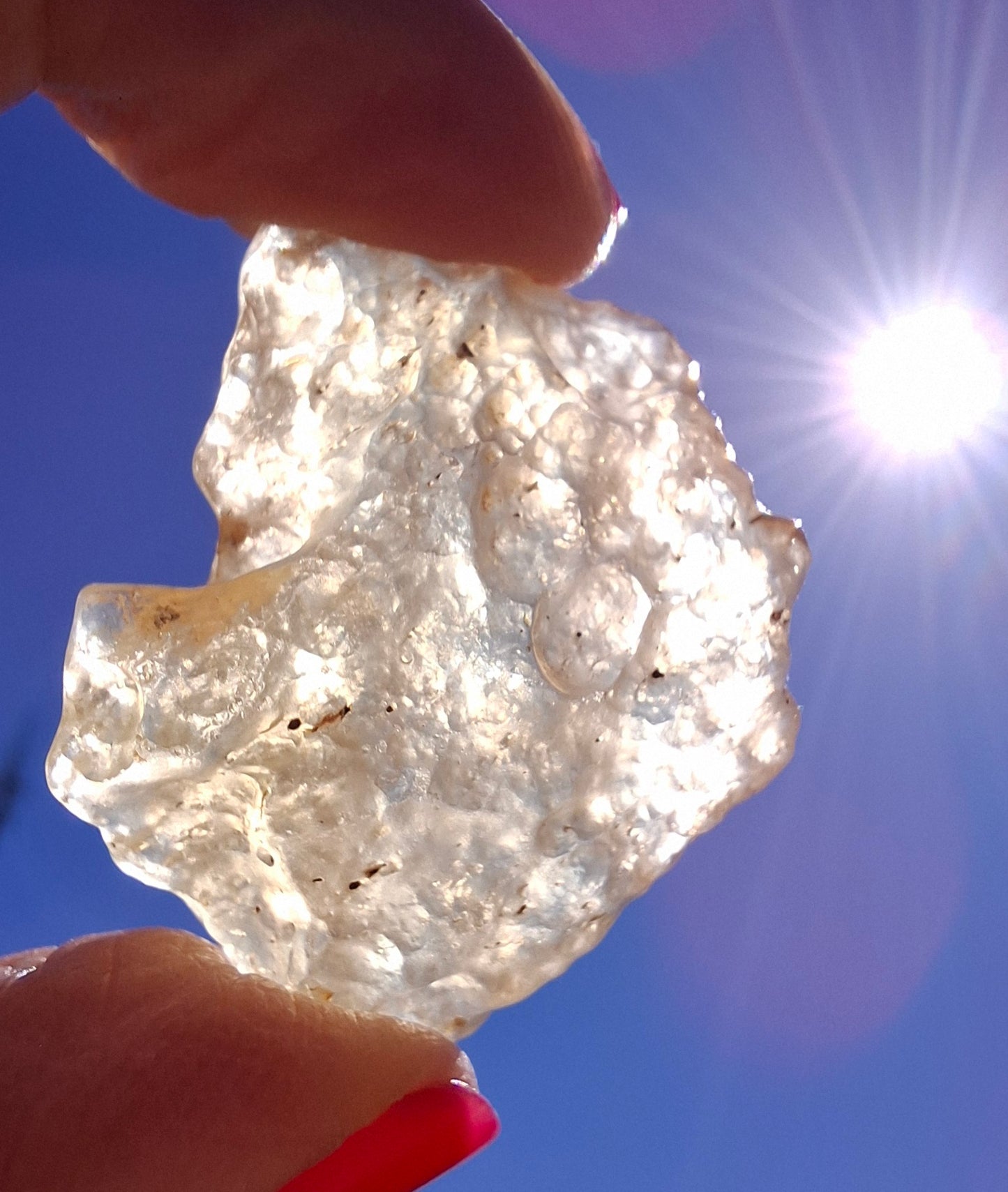 Libyan Desert Glass Piece, 10.00g, Tektite