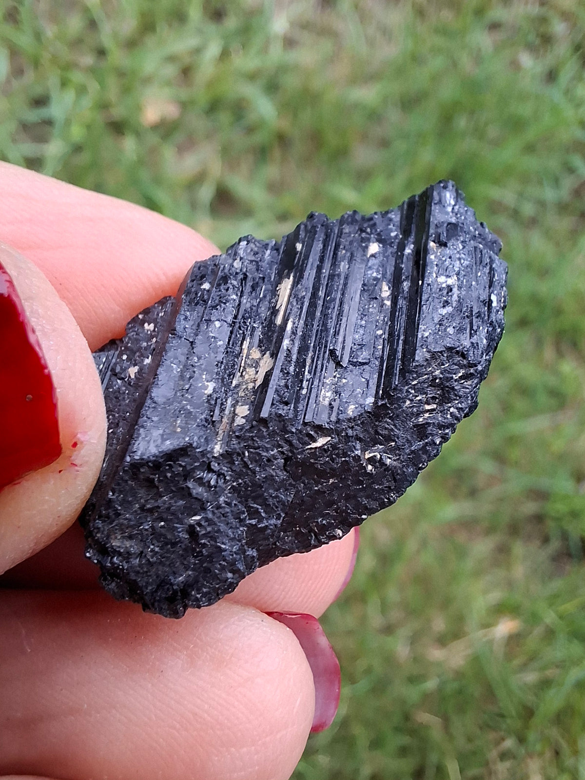 Black Tourmaline RAW, 8.73g, Crystal (Ref: RBT8)
