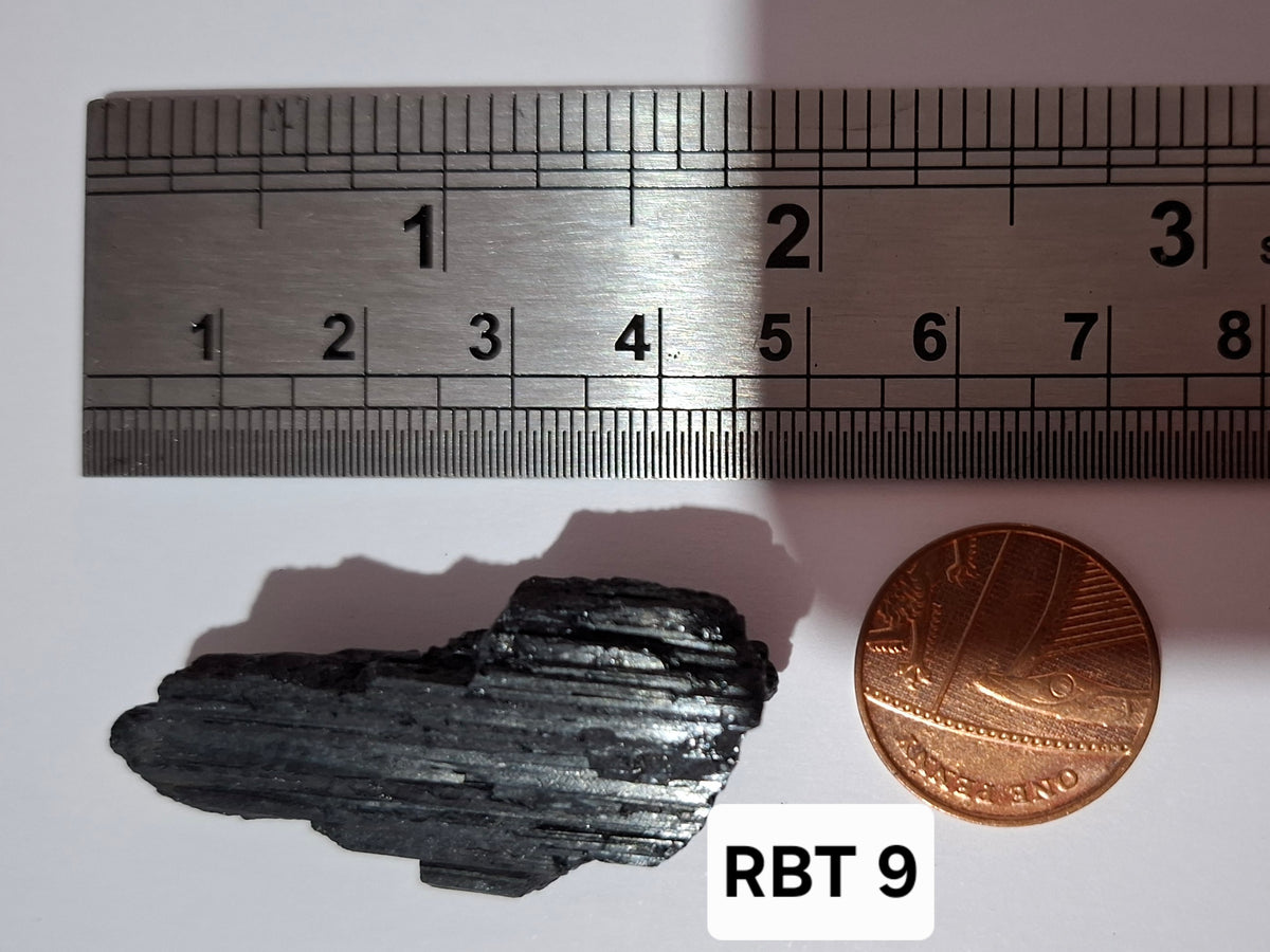Black Tourmaline RAW, 13.00g, Crystal (Ref: RBT9)