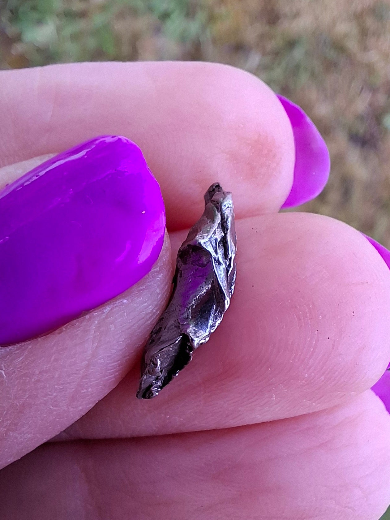 Campo del Cielo, 0.99g, Nickel Iron Meteorite (Ref: C8)